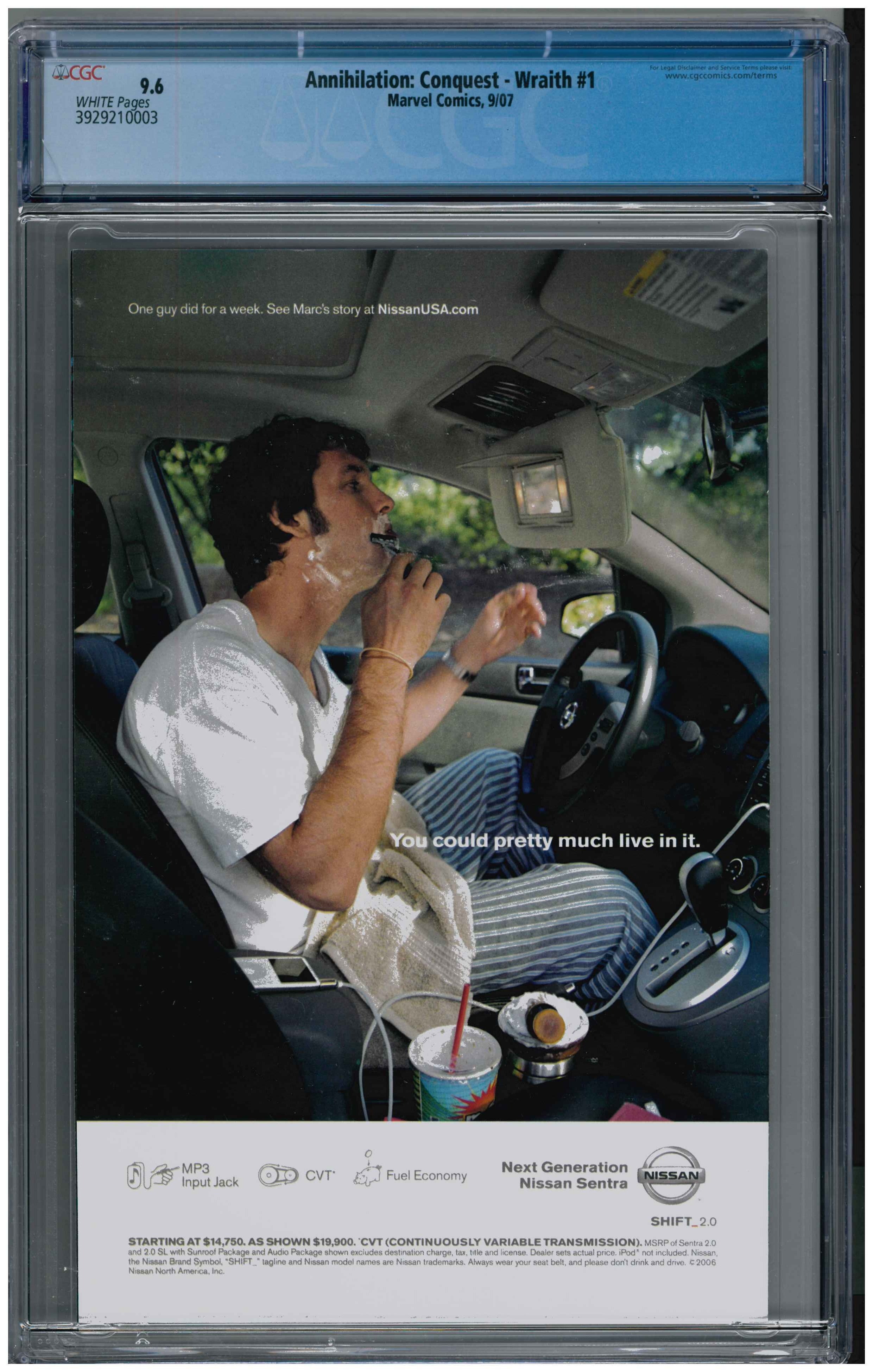 Annihilation: Conquest - Wraith #1 Rückseite