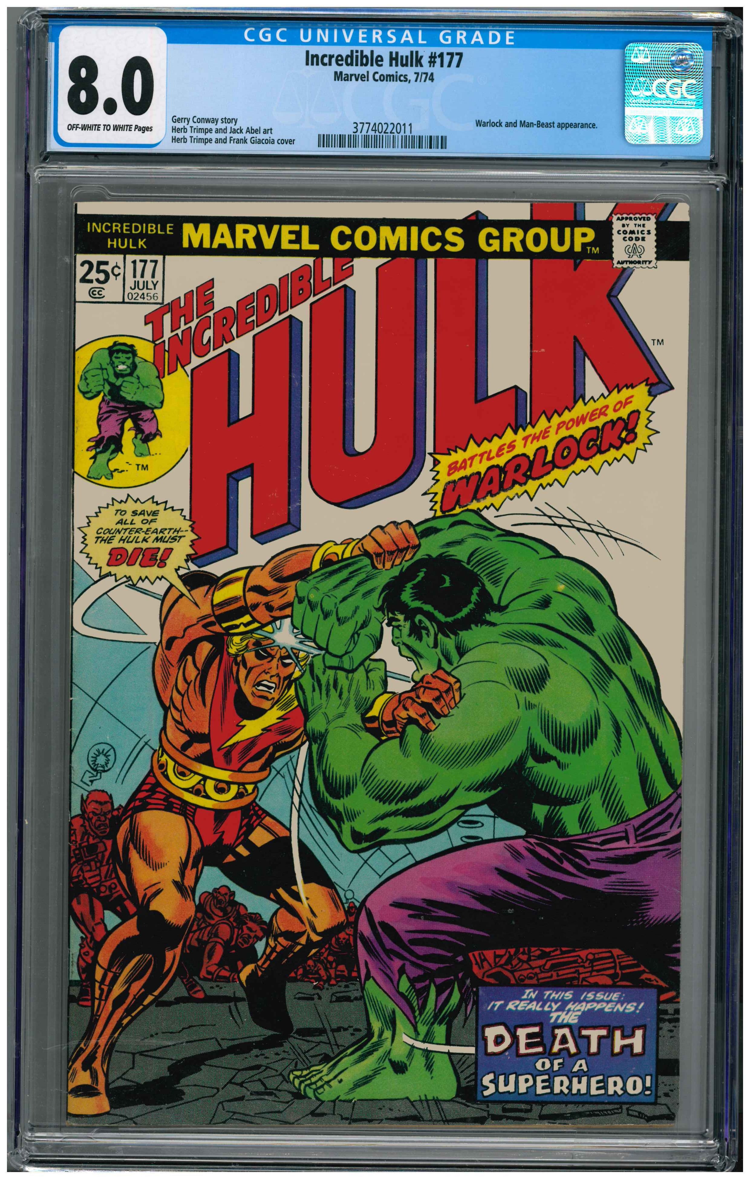 Incredible Hulk #177