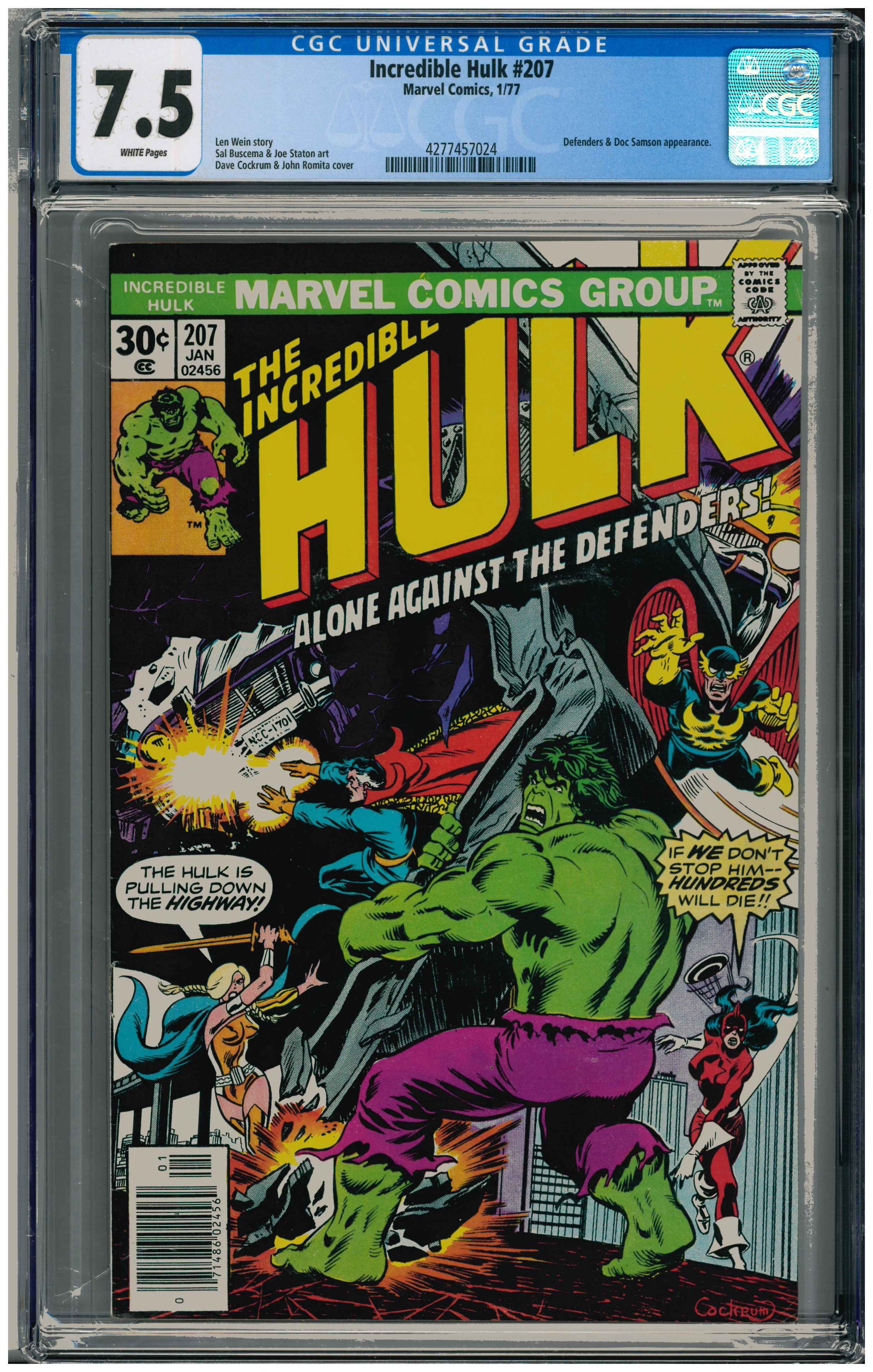 Incredible Hulk #207