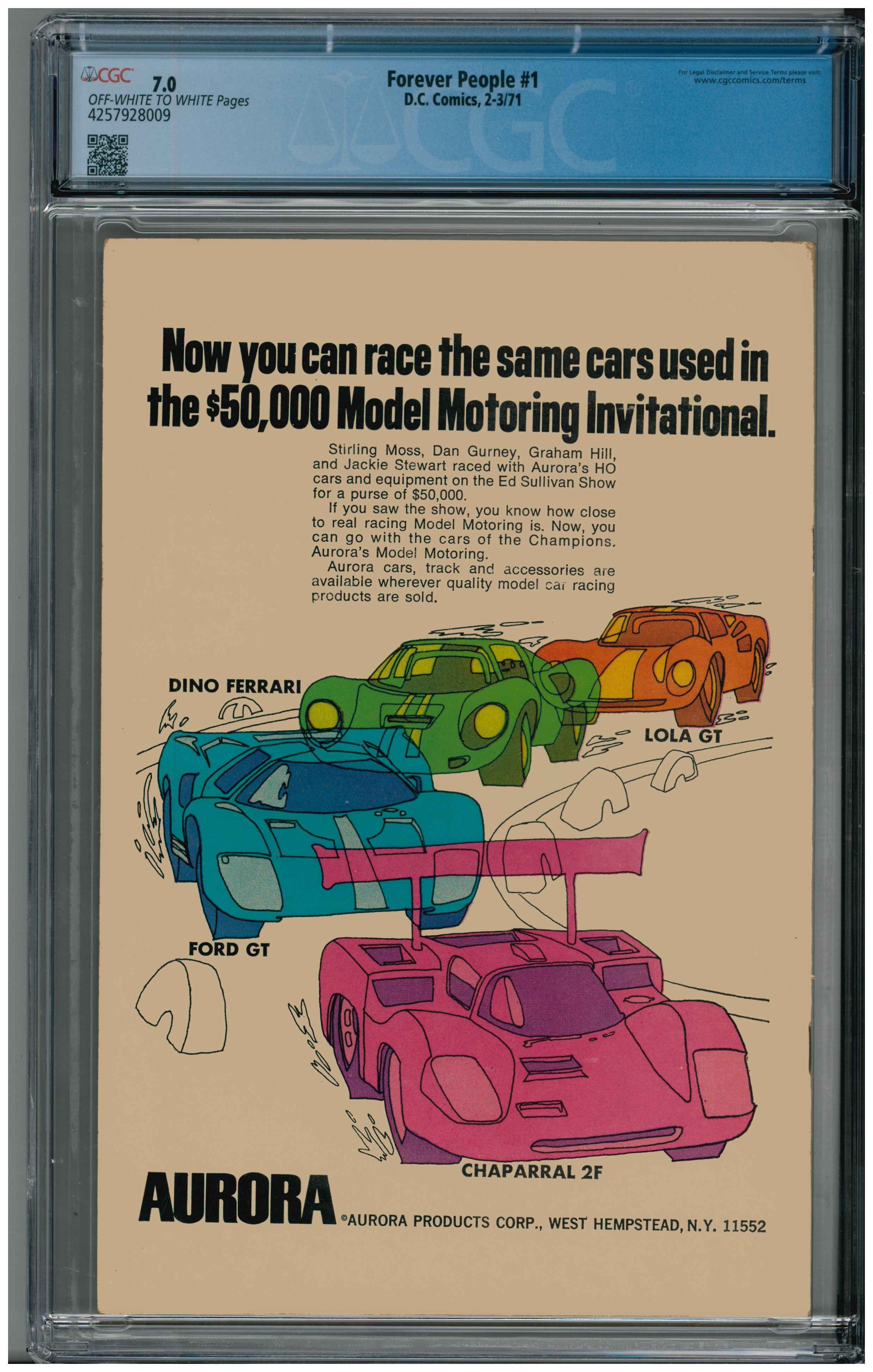 Forever People #1 Rückseite