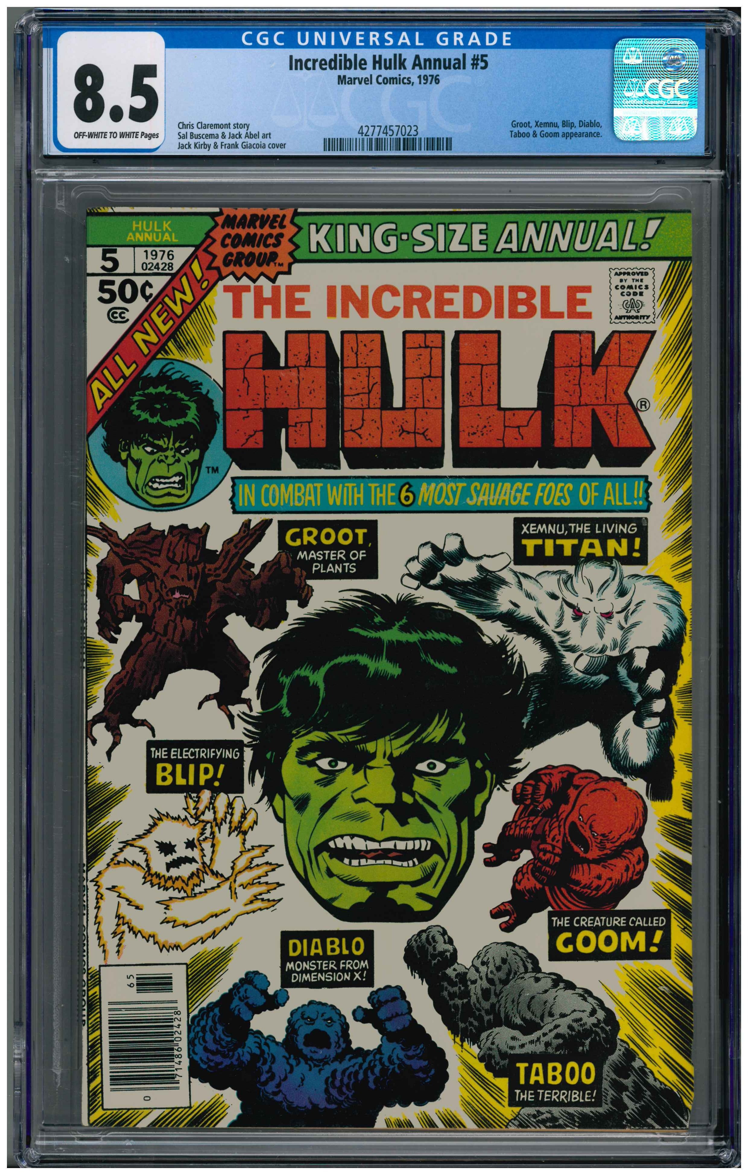Incredible Hulk Annual #5