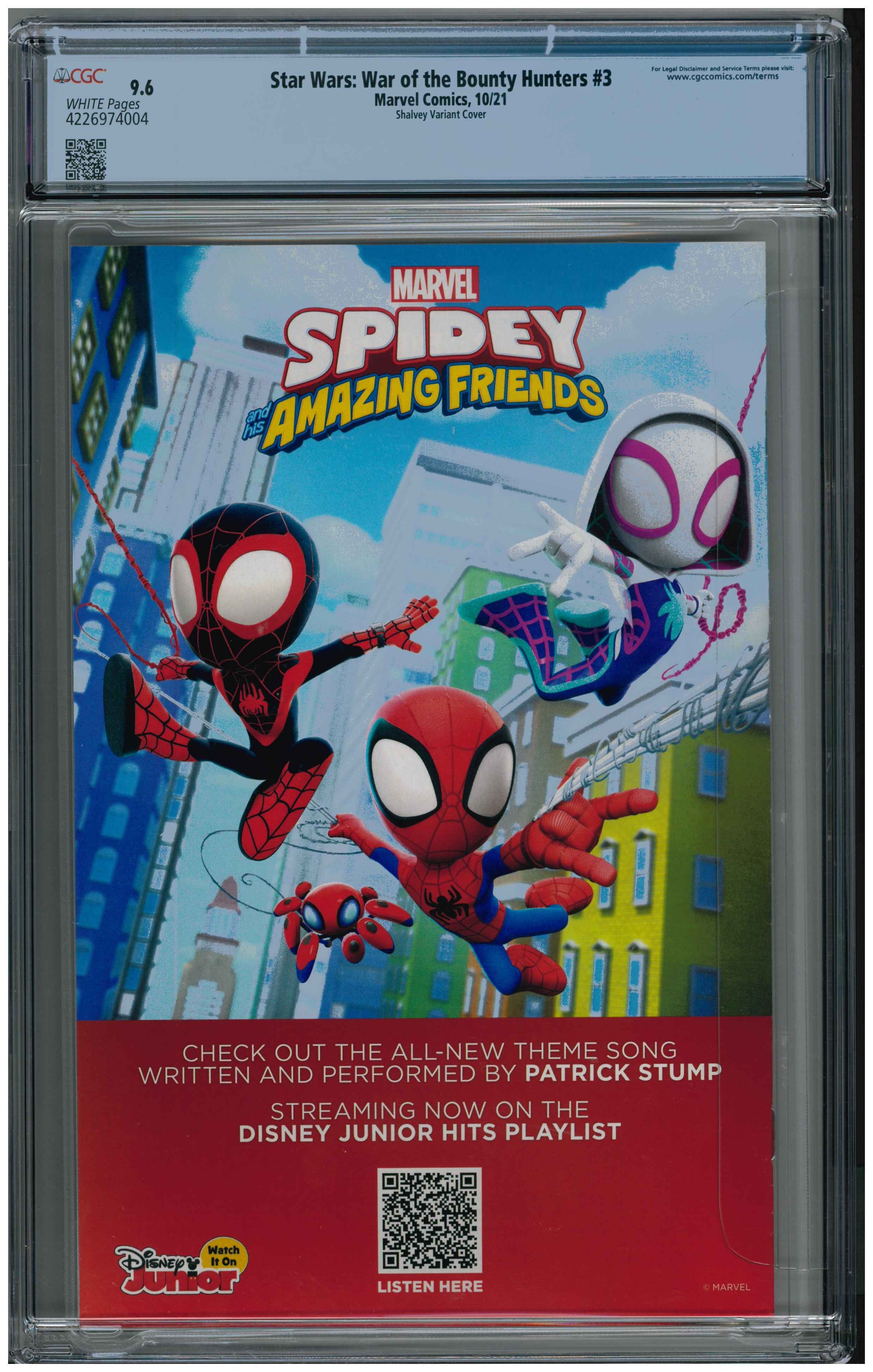 Star Wars: War of the Bounty Hunters #3 Rückseite