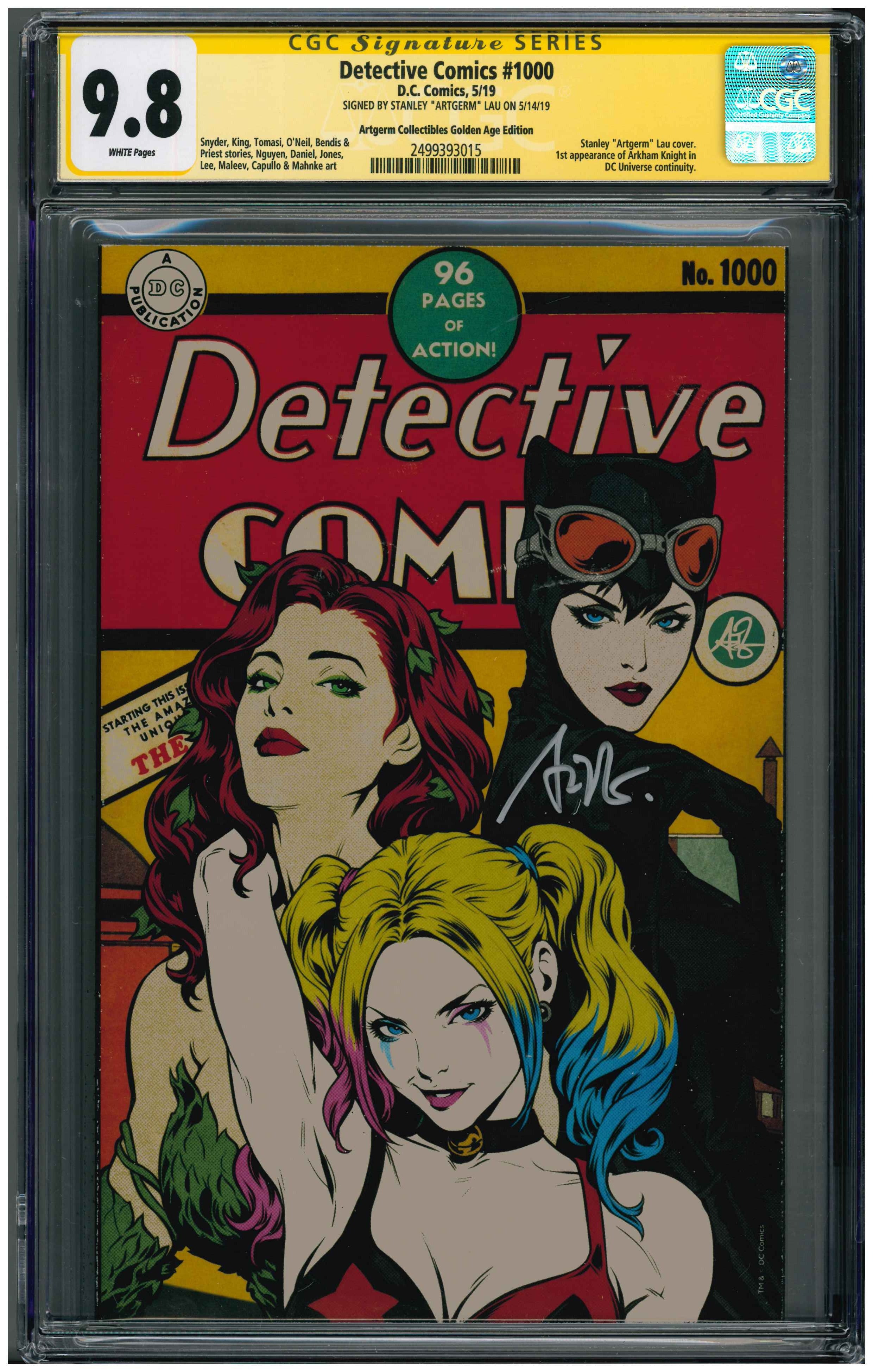 Detective Comics #1000| Unterschrieben von Artgerm