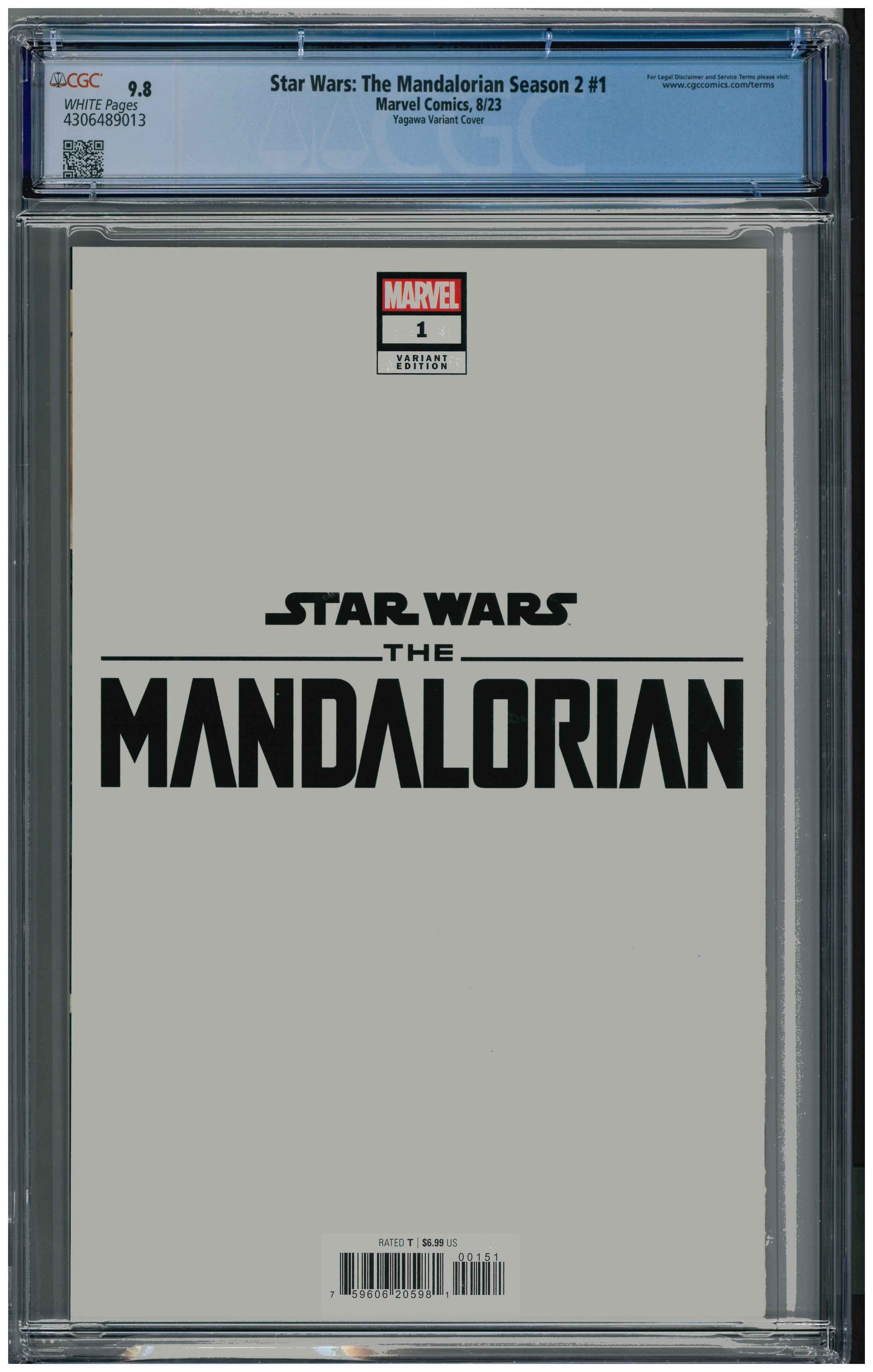 Star Wars: The Mandalorian Season 2 #1 Rückseite