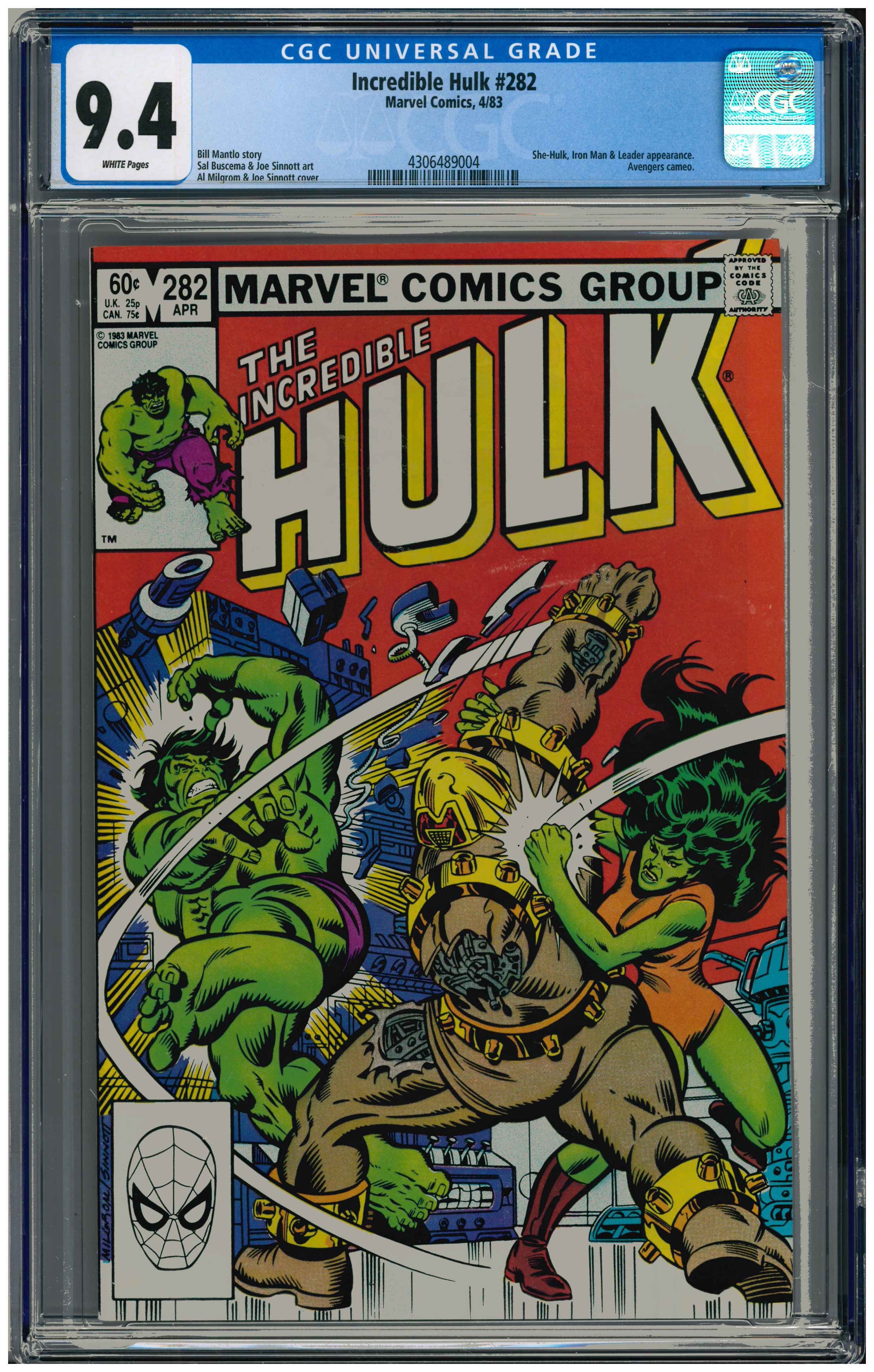 Incredible Hulk #282