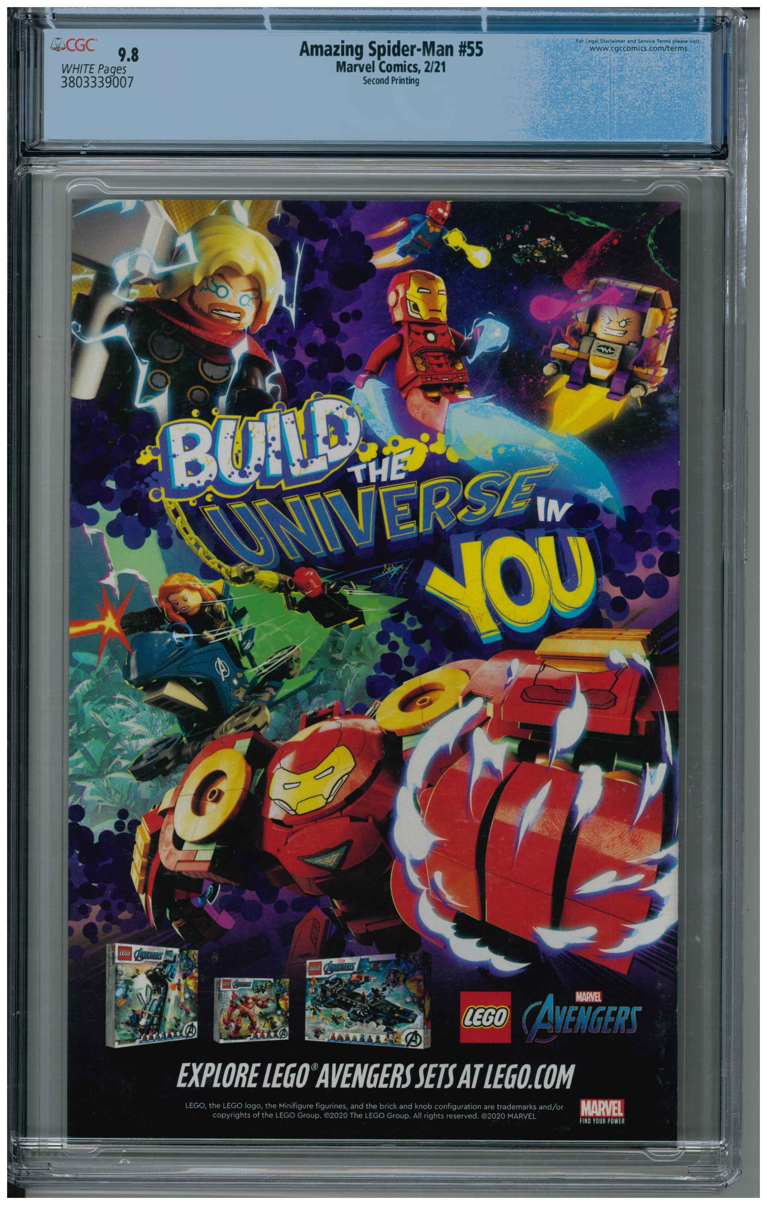 Amazing Spider-Man #55 Rückseite