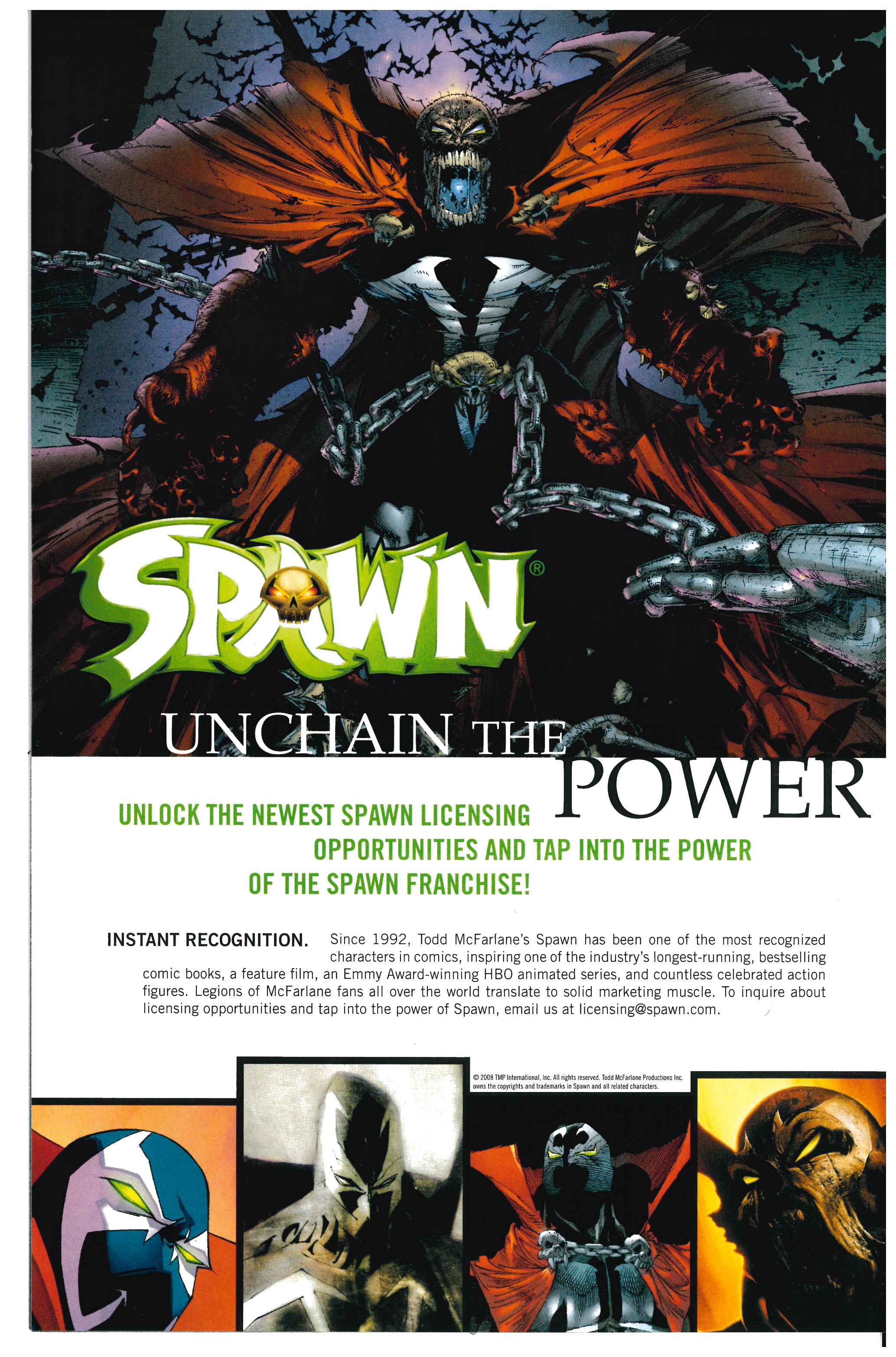 Spawn #186 Rückseite
