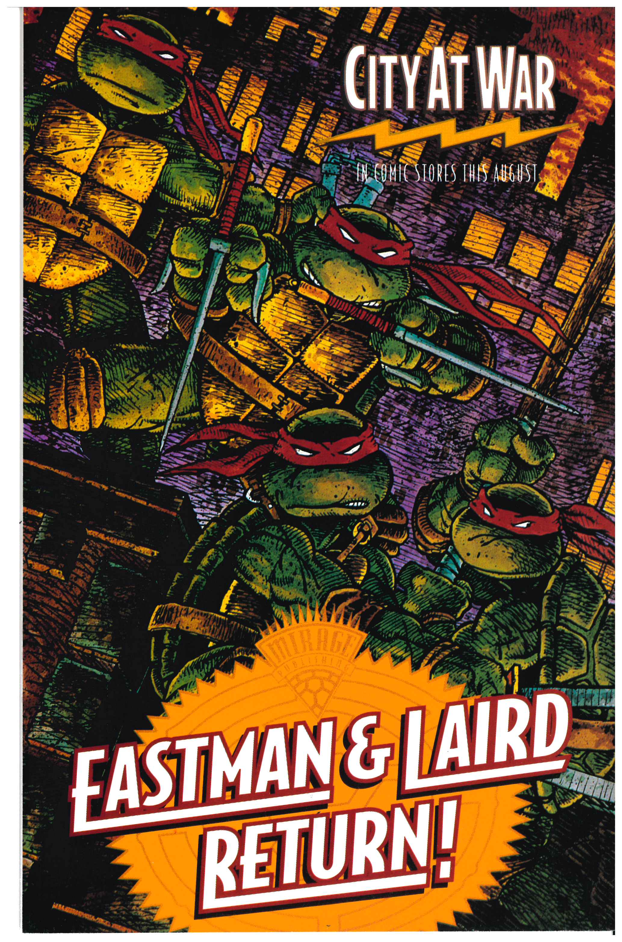 Tales of the Teenage Mutant Ninja Turtles #49 Rückseite