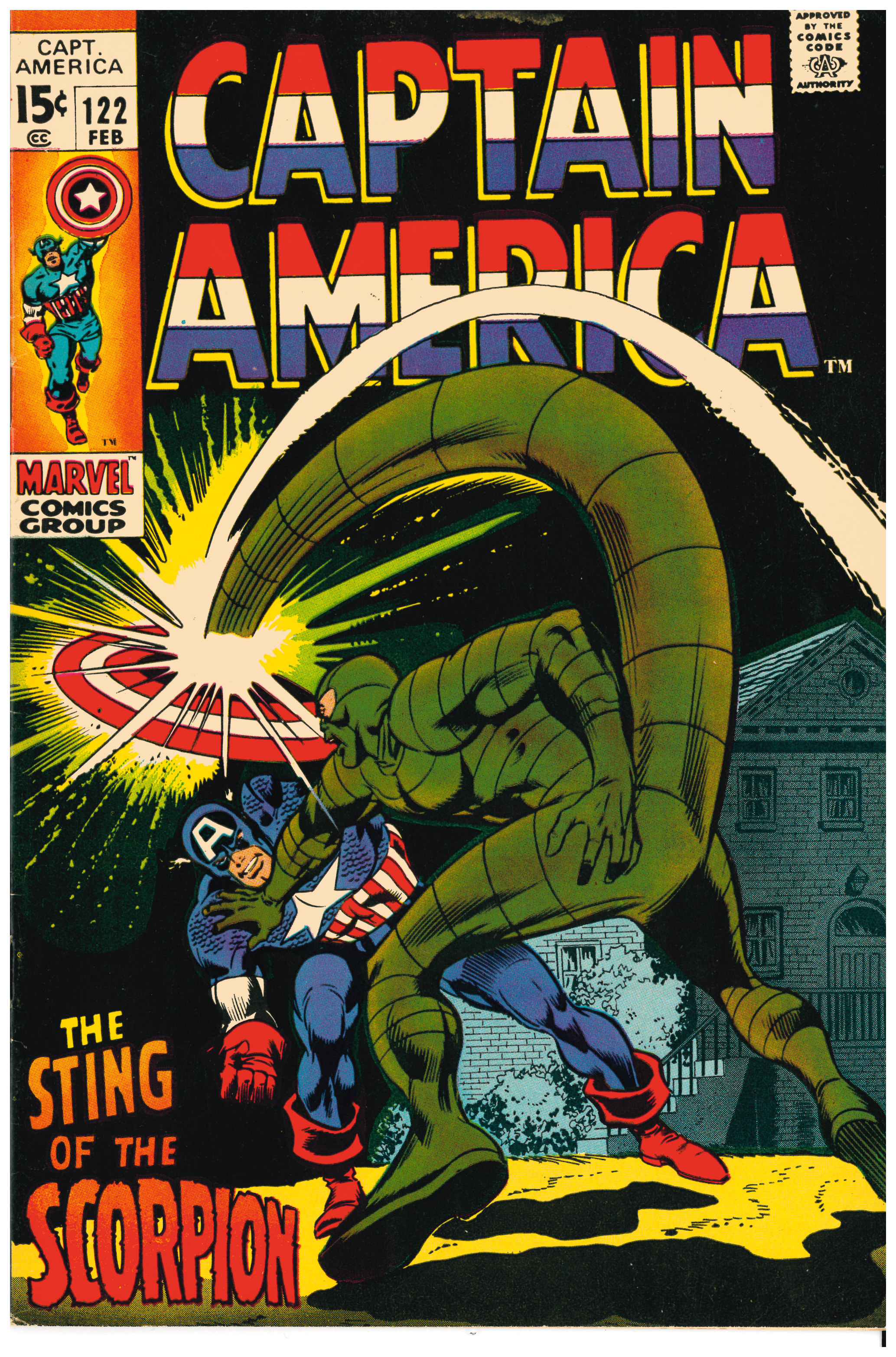 Captain America #122