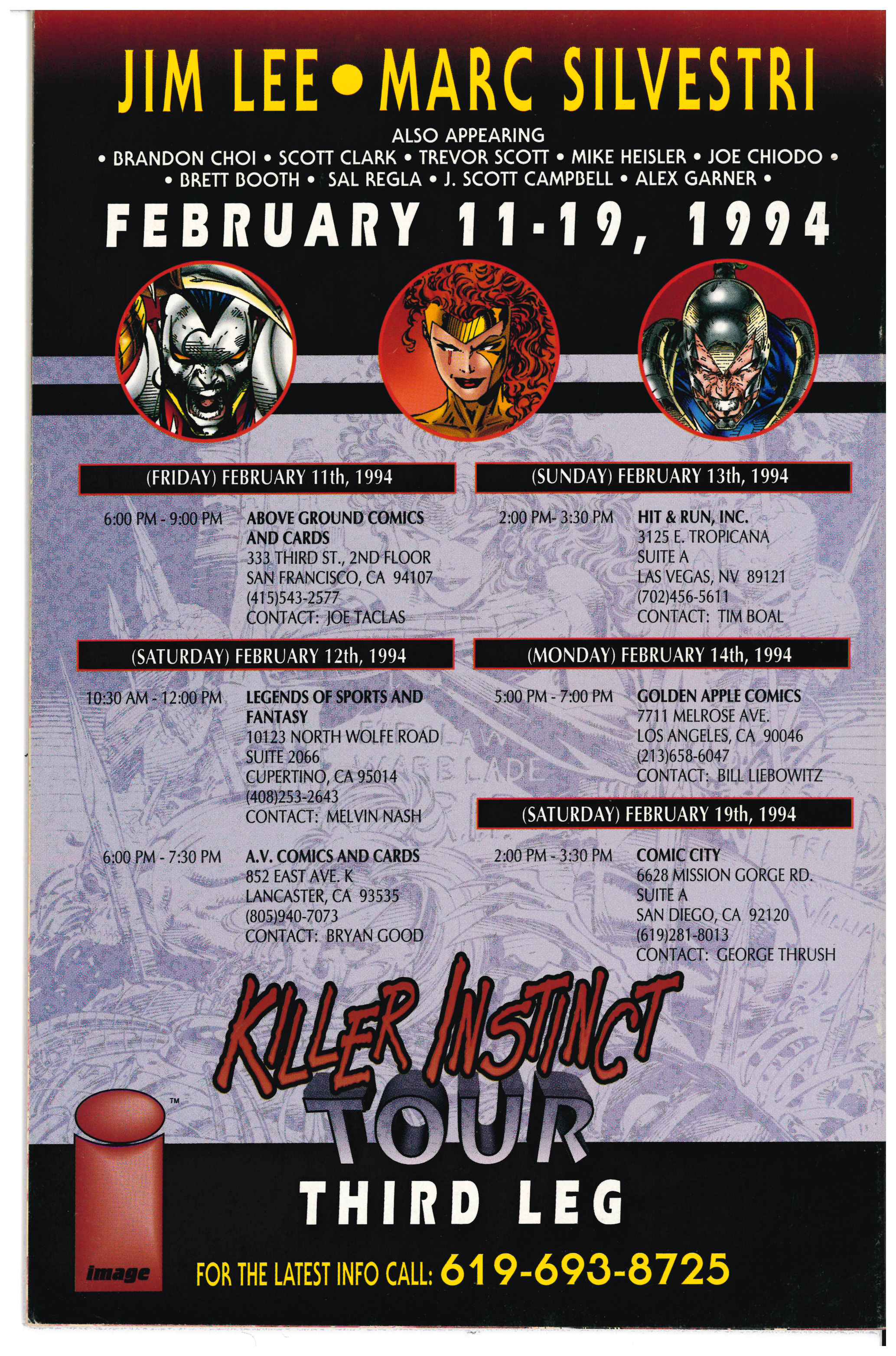 Gen 13 #1 Rückseite