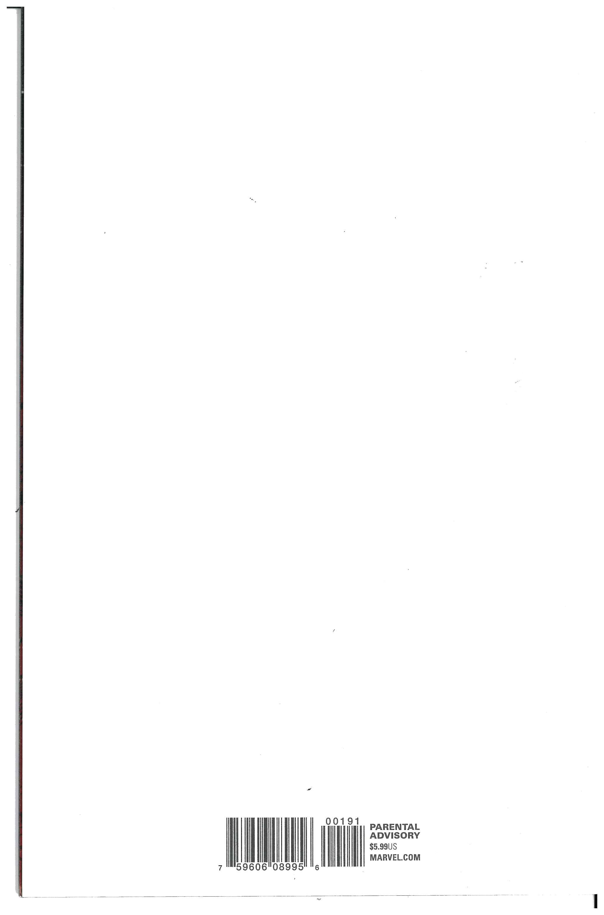 Hunt for Wolverine #1| Unterschrieben & Sketch von Camron Johnson Rückseite