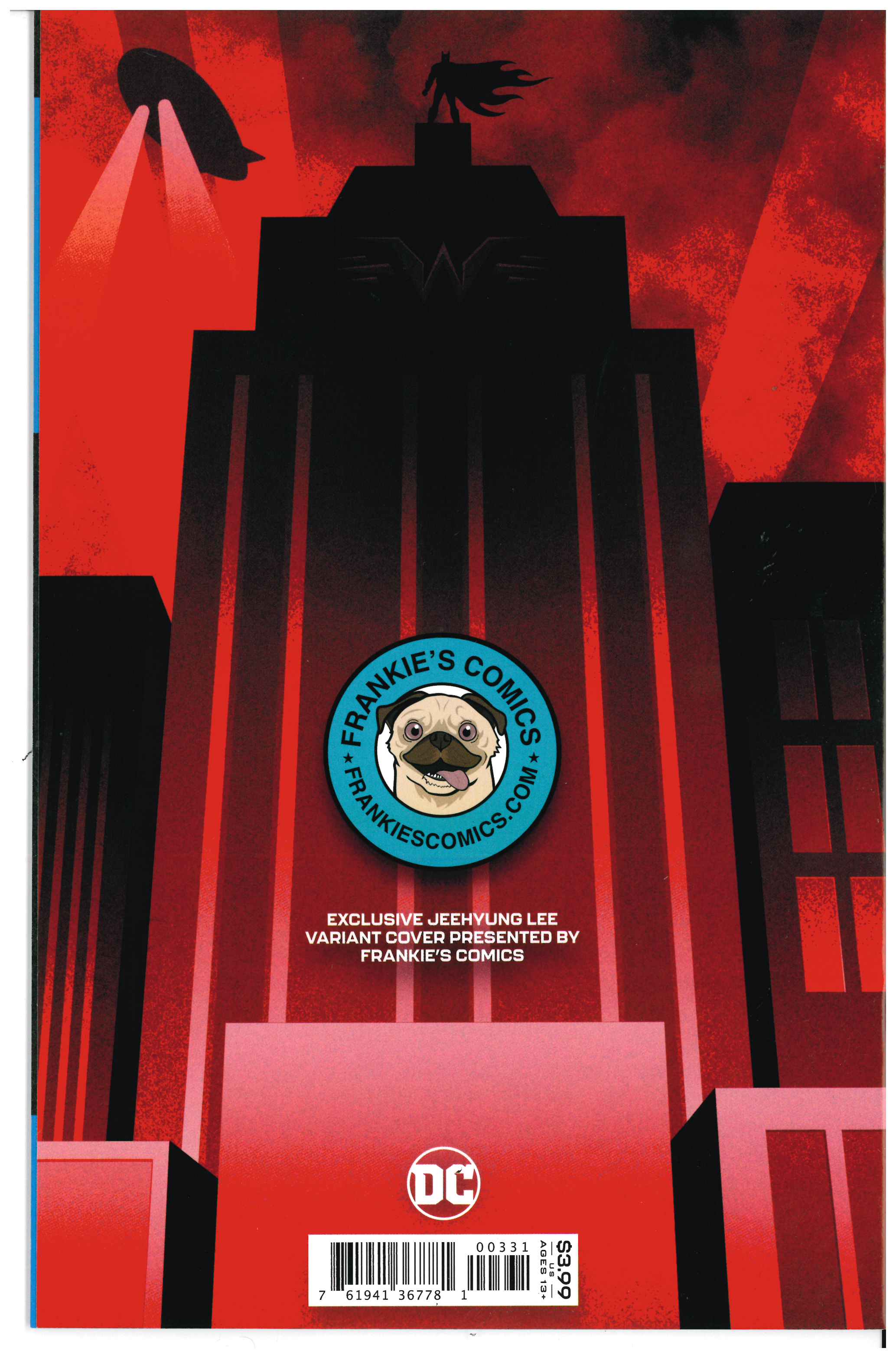 Batman: The Adventures Continue #3 Rückseite