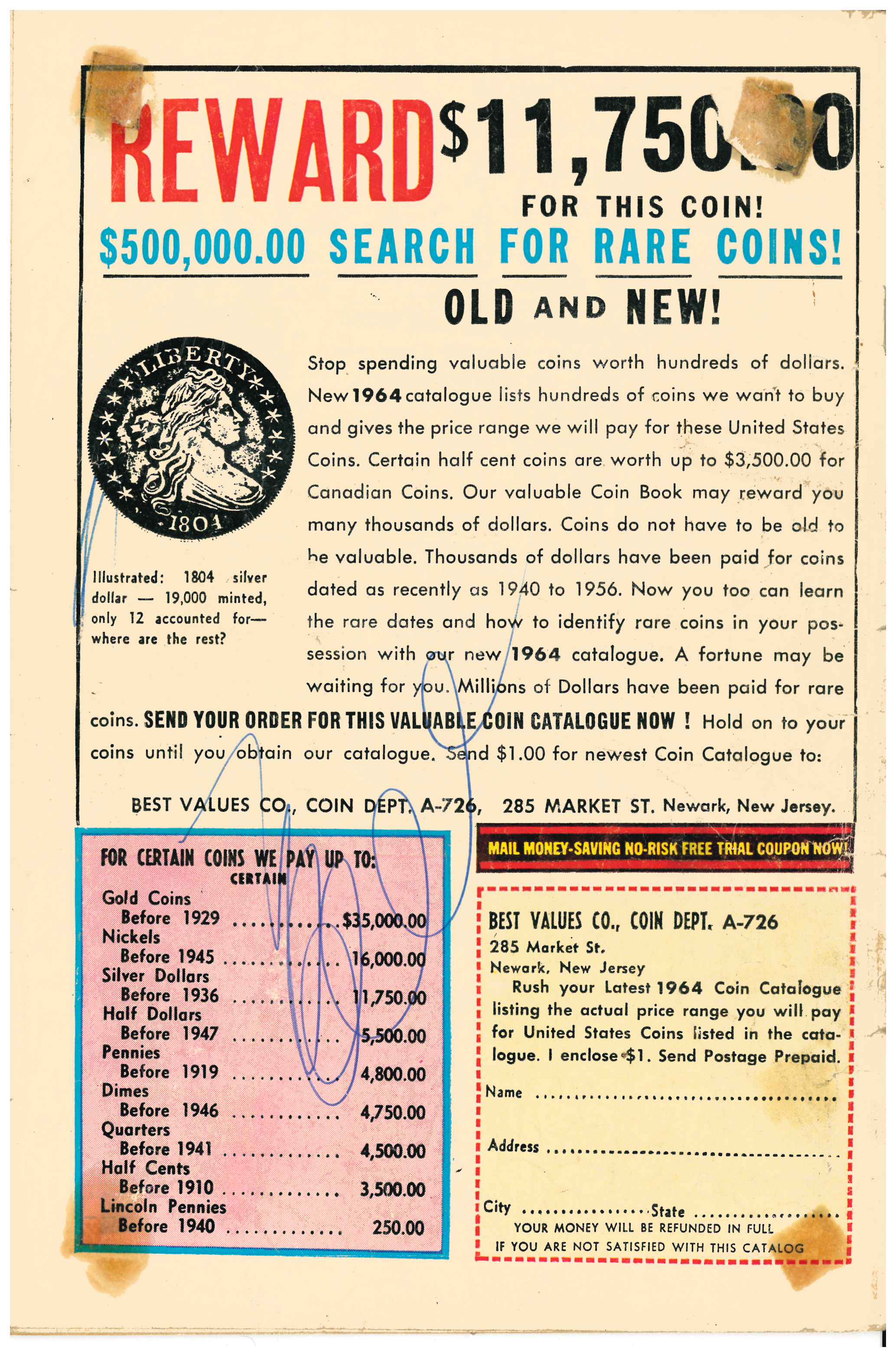 Detective Comics #324 Rückseite