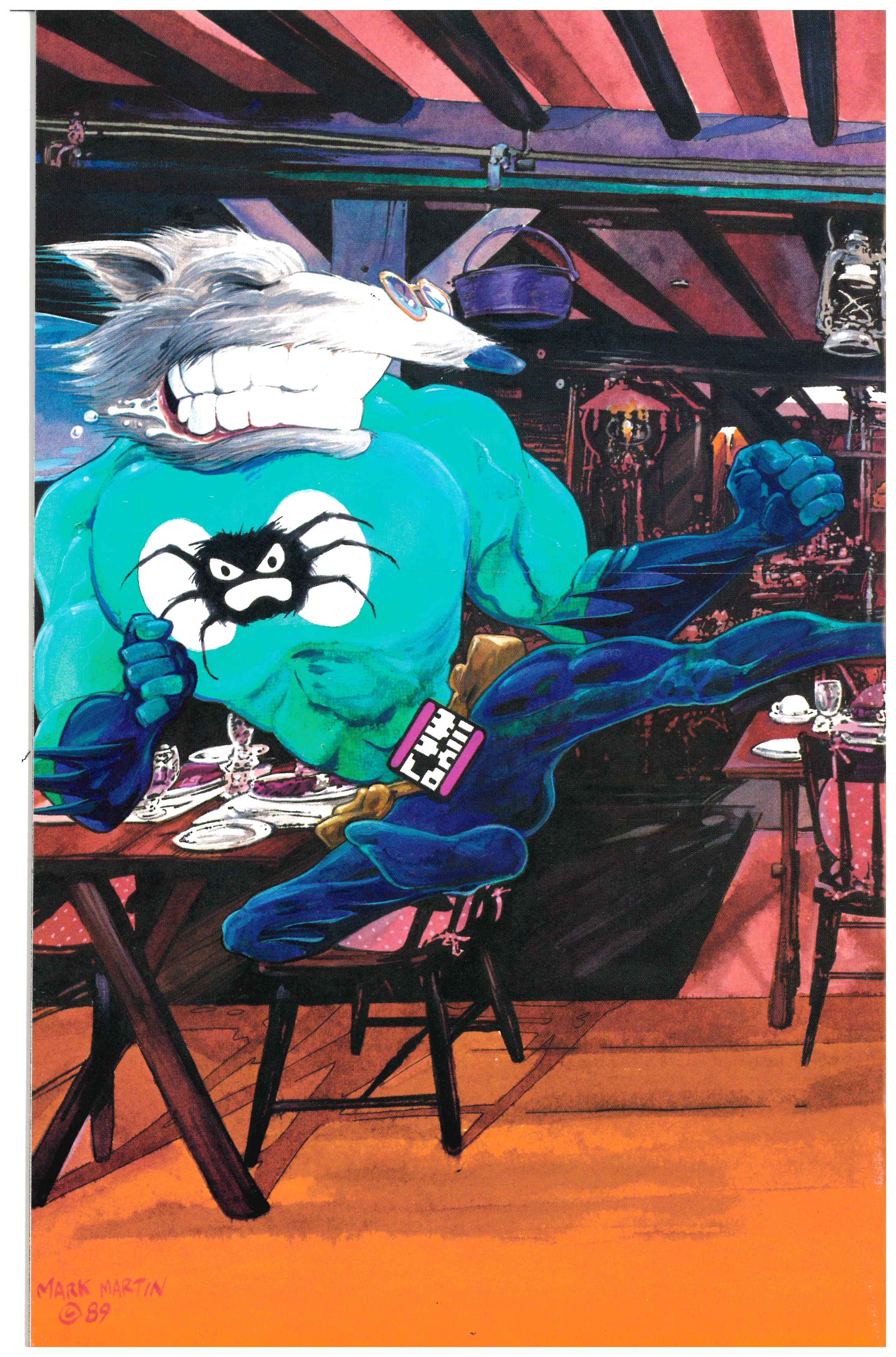 Teenage Mutant Ninja Turtles #23 Rückseite
