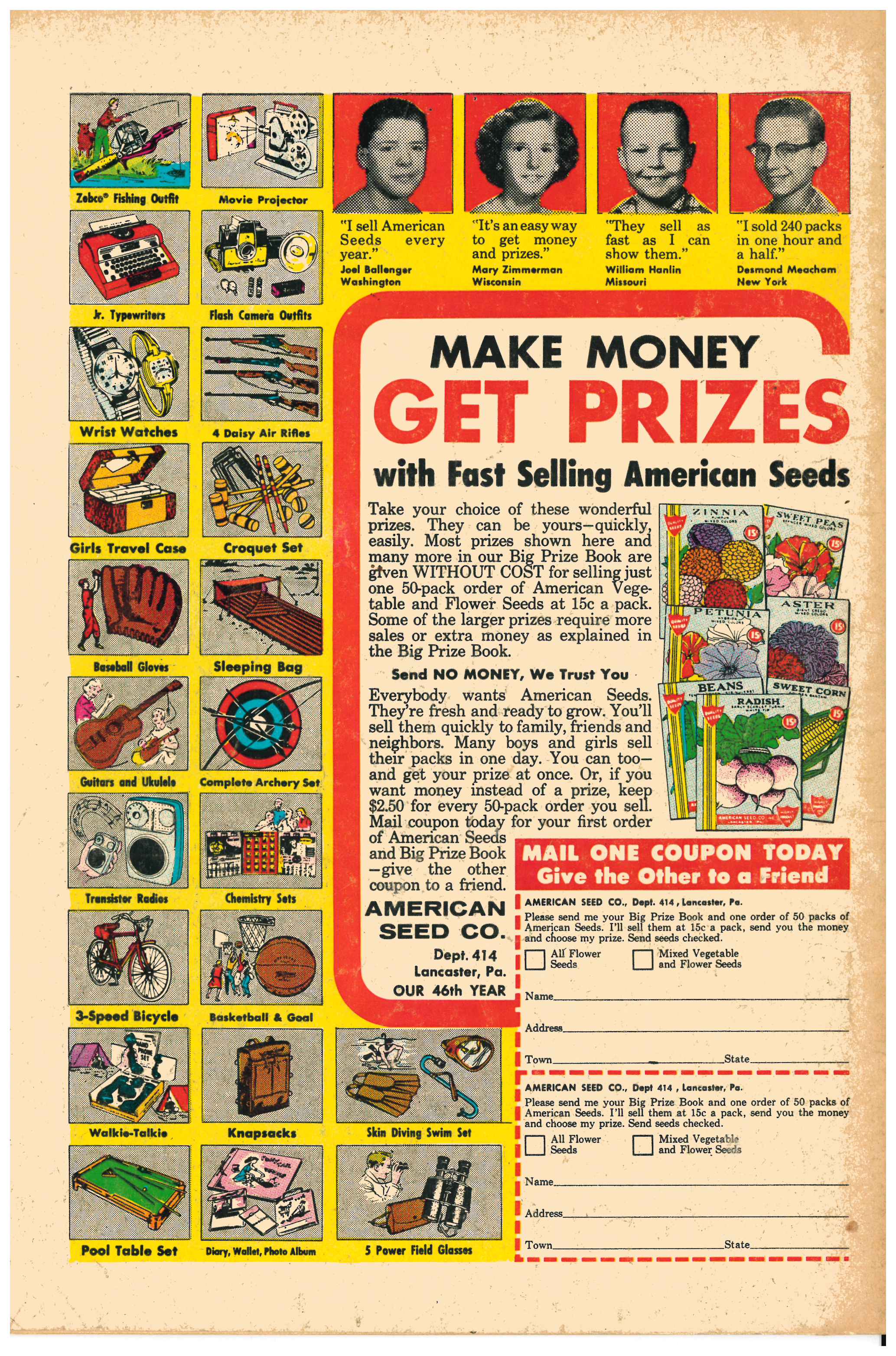 Superboy #112 Rückseite