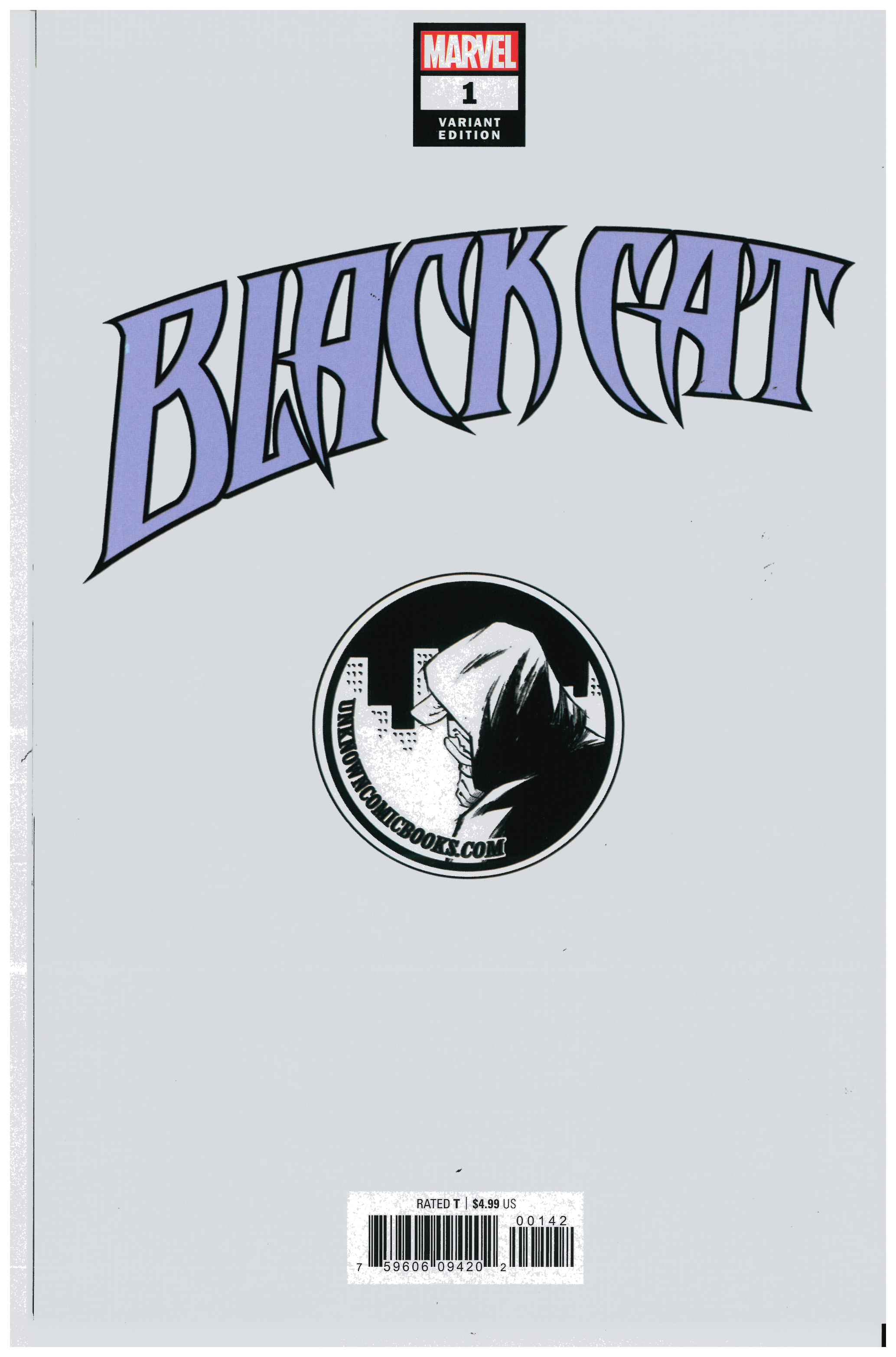 Black Cat #1 Rückseite