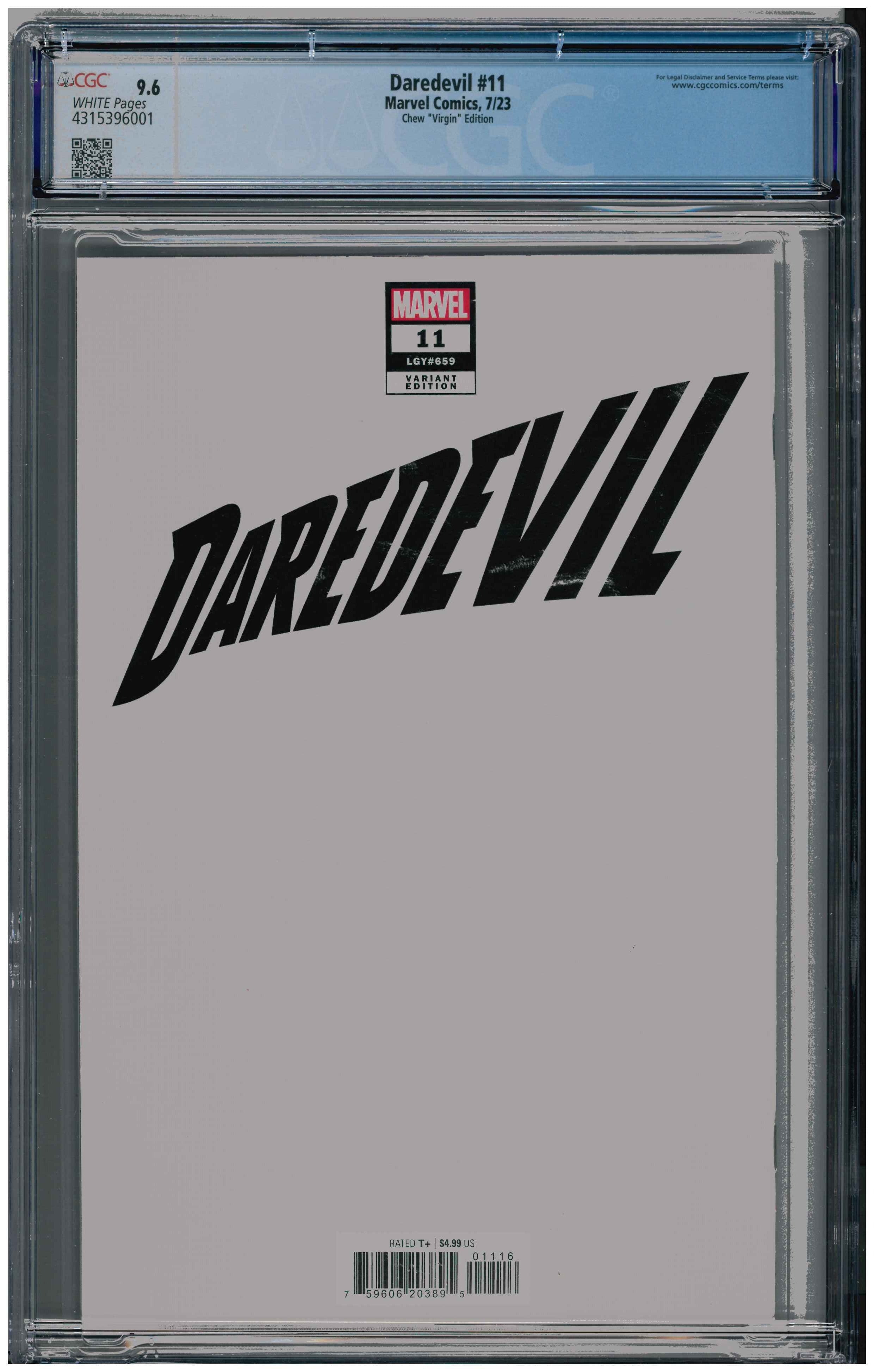 Daredevil #11 Rückseite