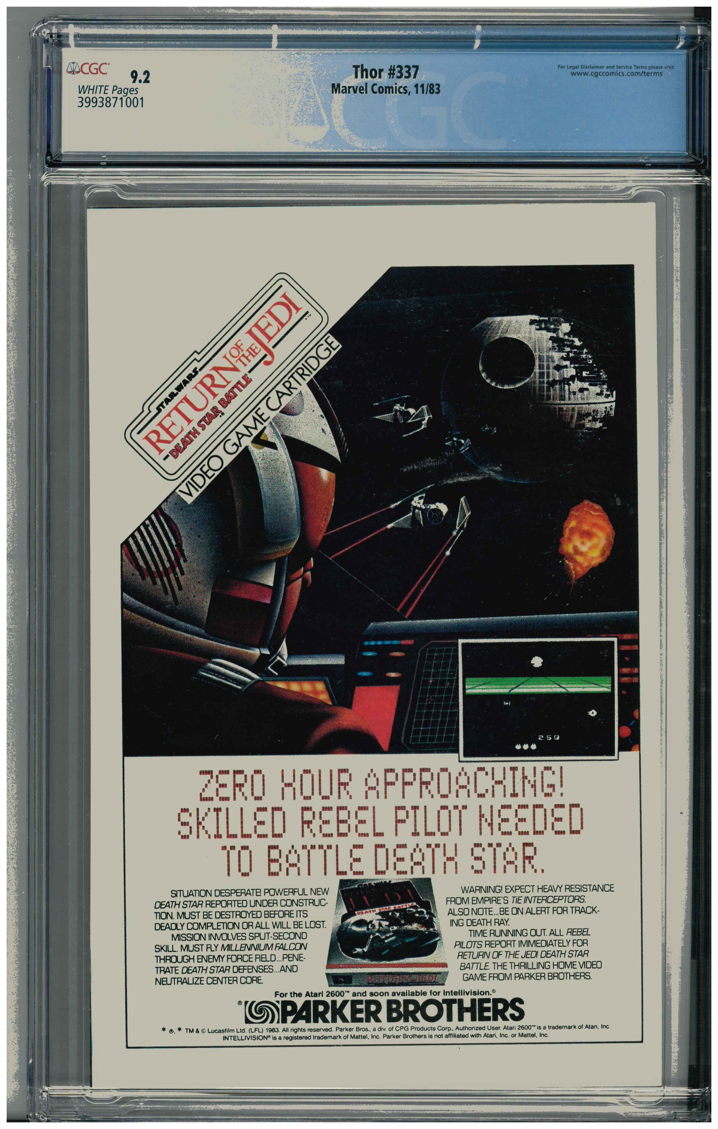 Thor #337 Rückseite