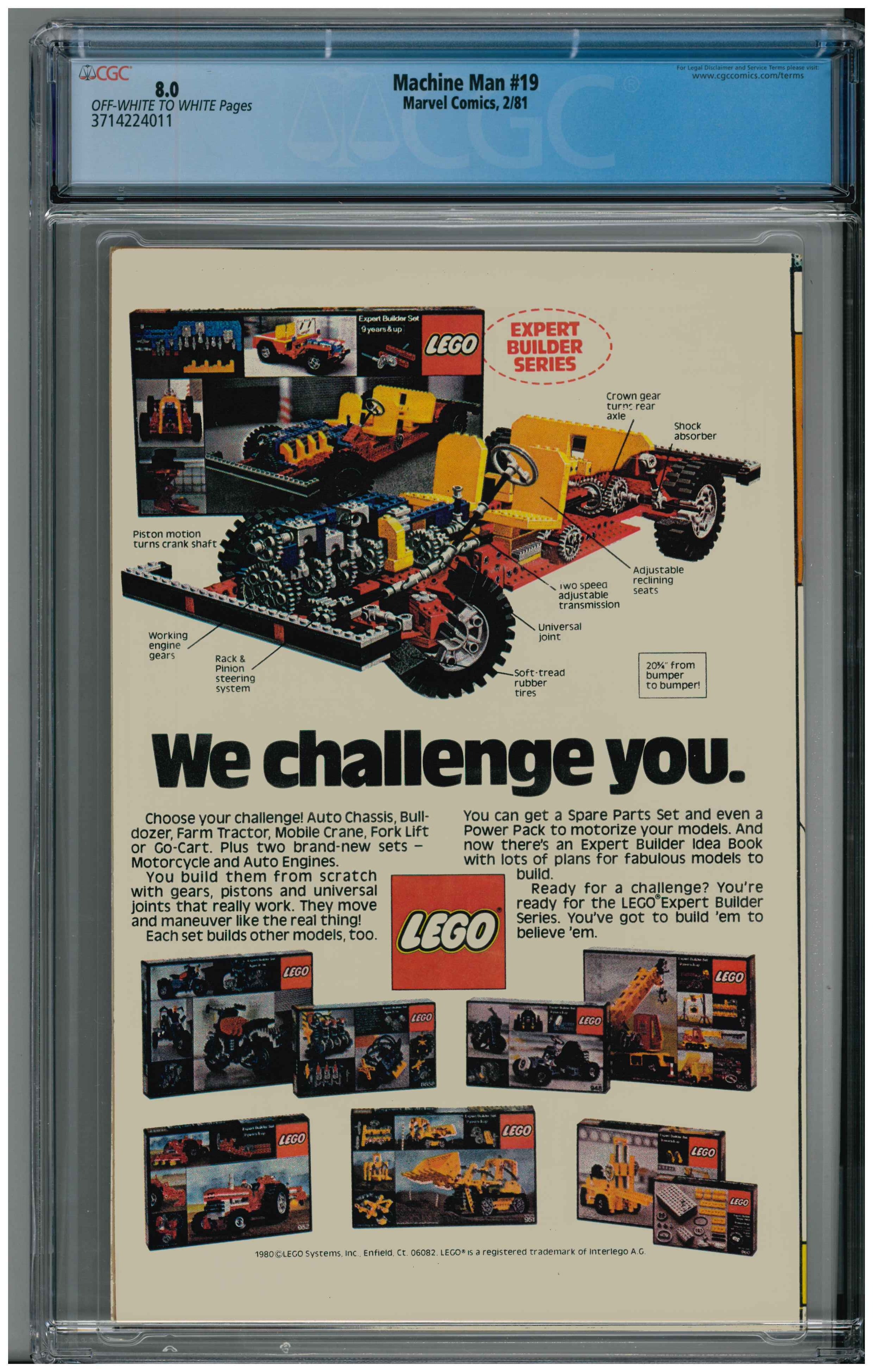 Machine Man #19 Rückseite