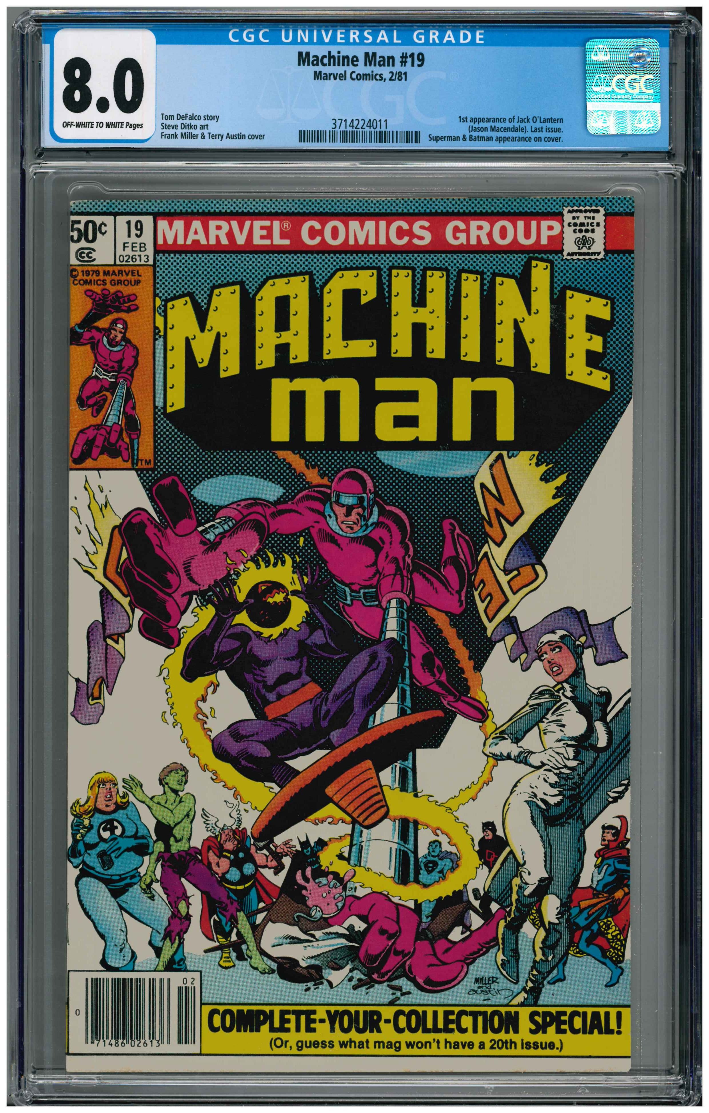 Machine Man #19