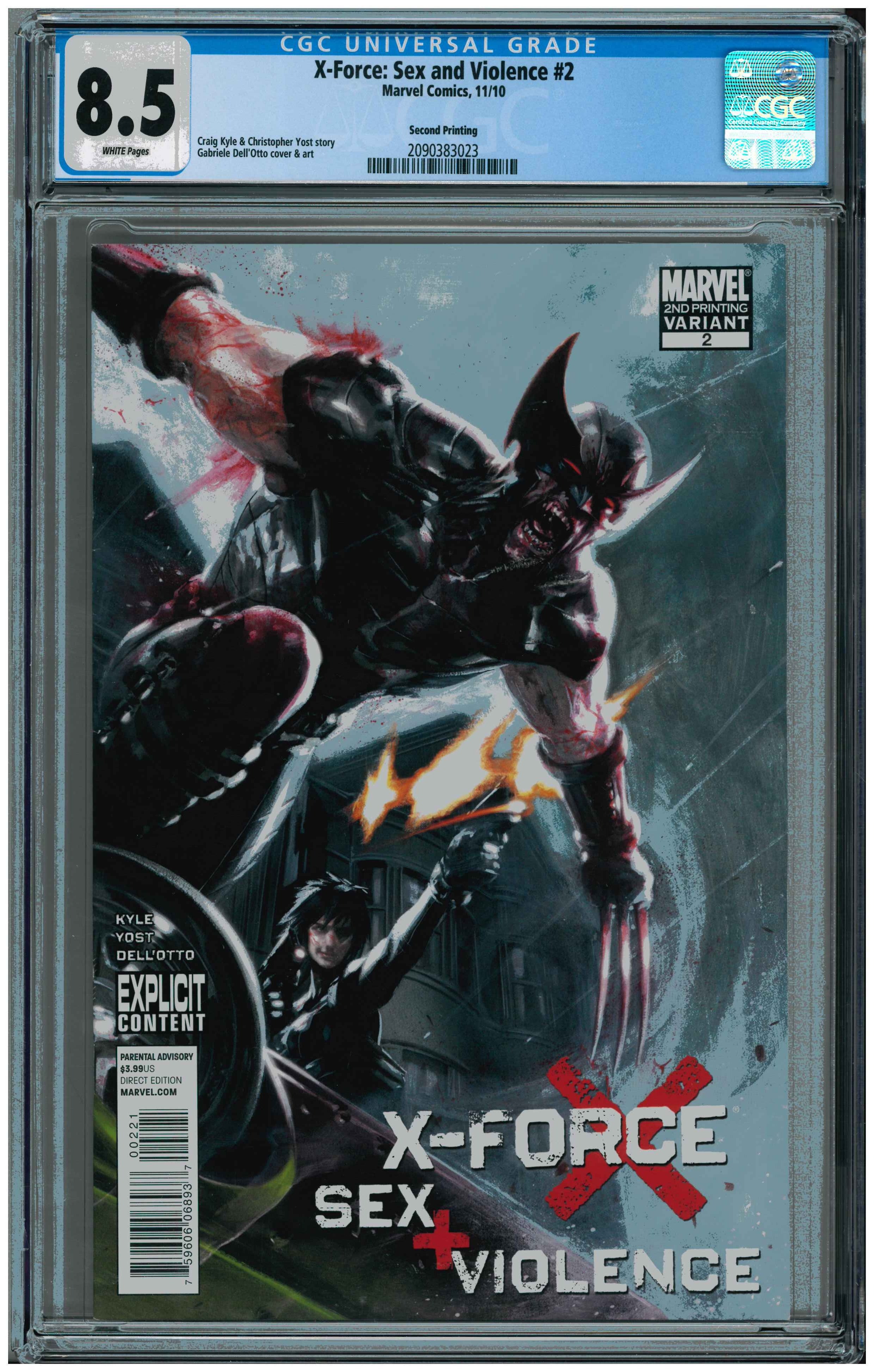 X-Force: Sex and Violence #2