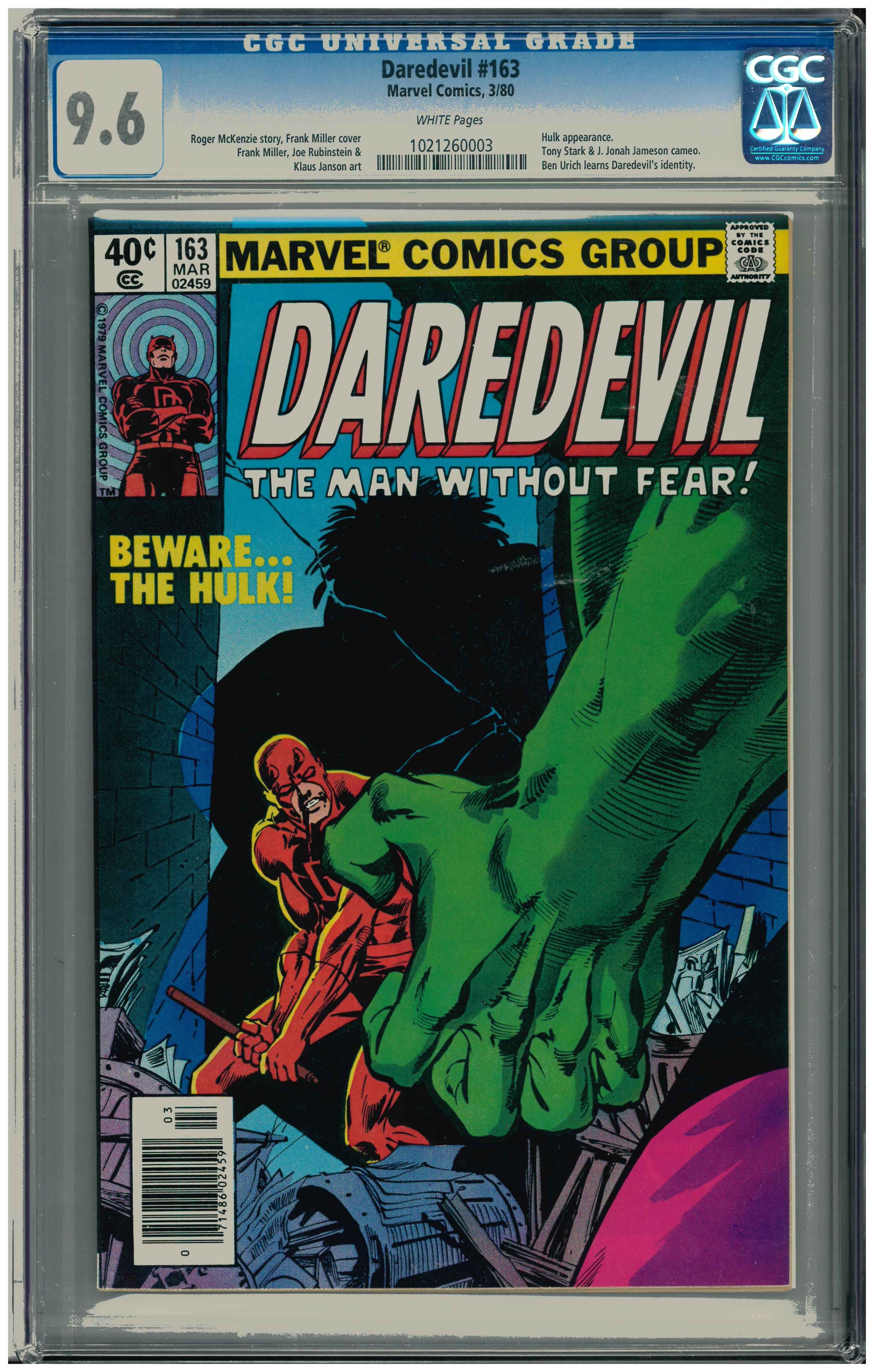 Daredevil #163