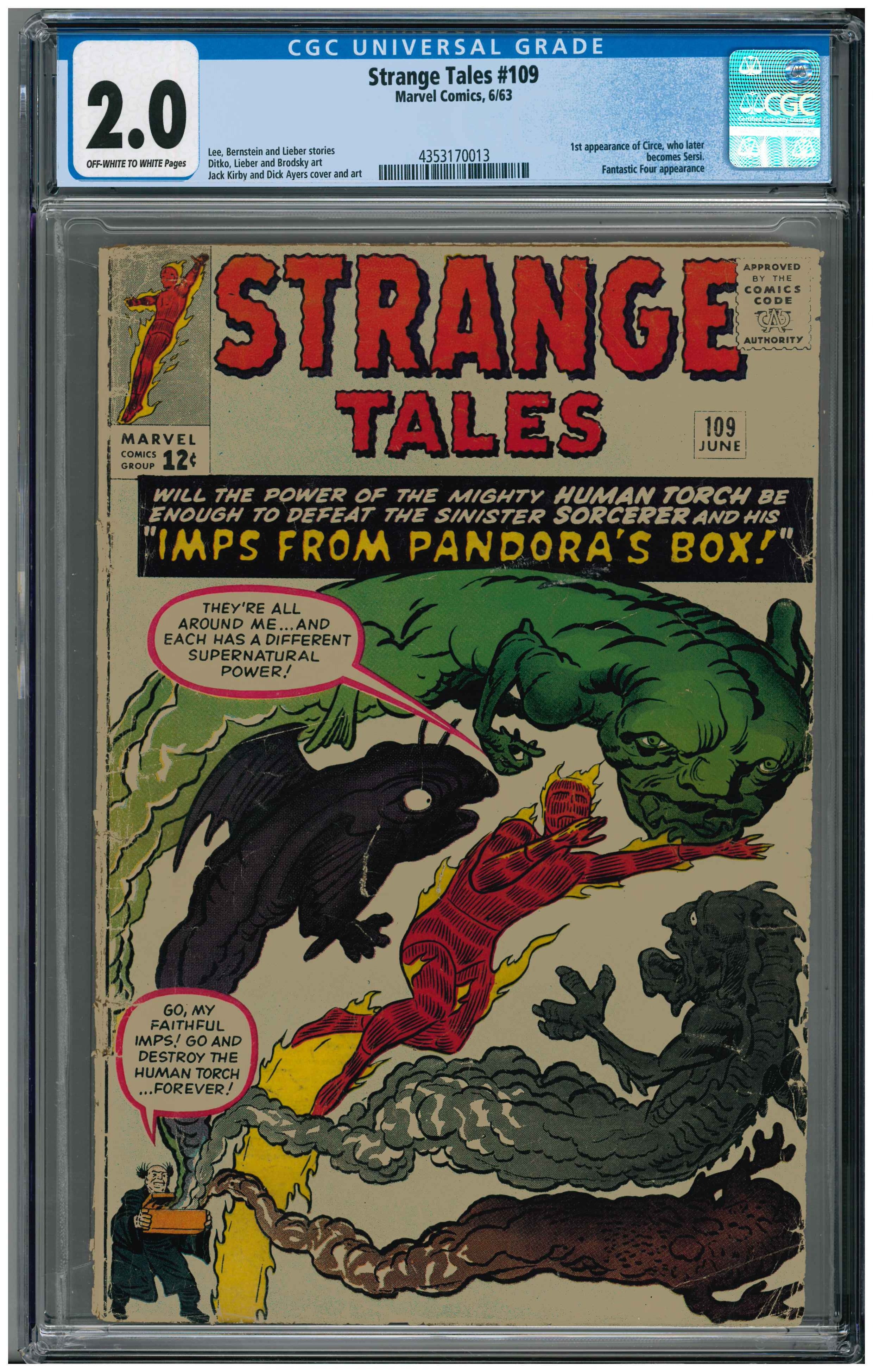 Strange Tales #109