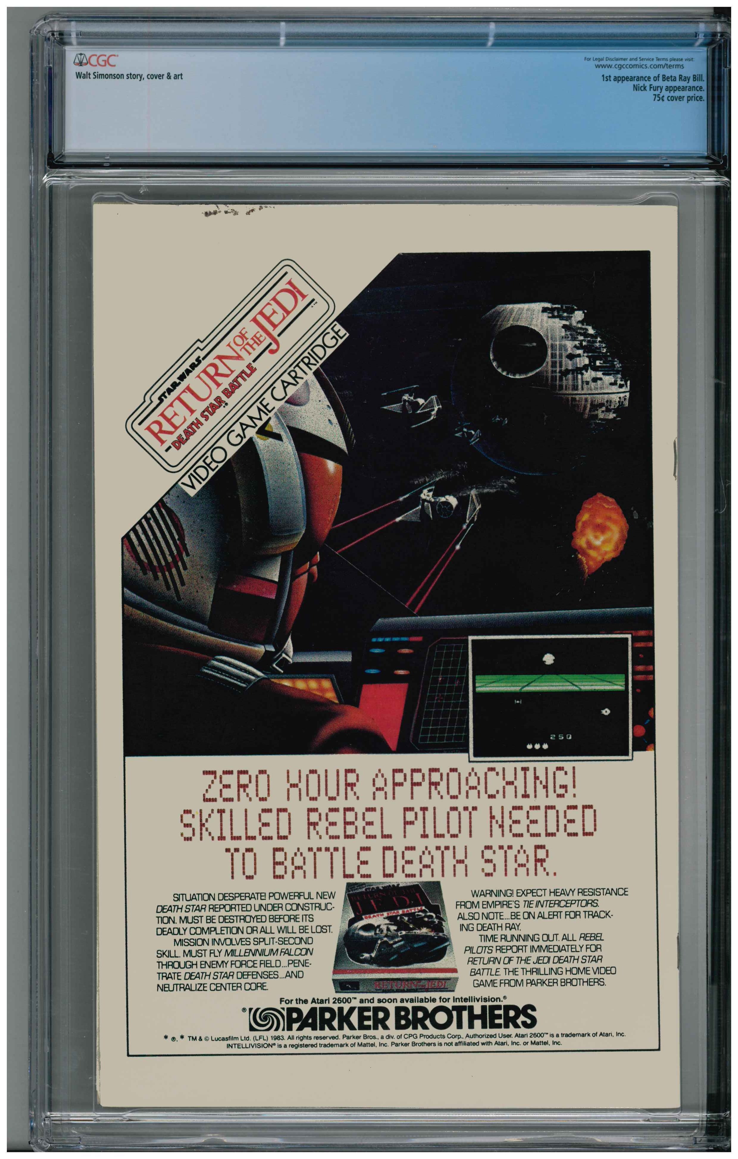 Thor #337 Rückseite