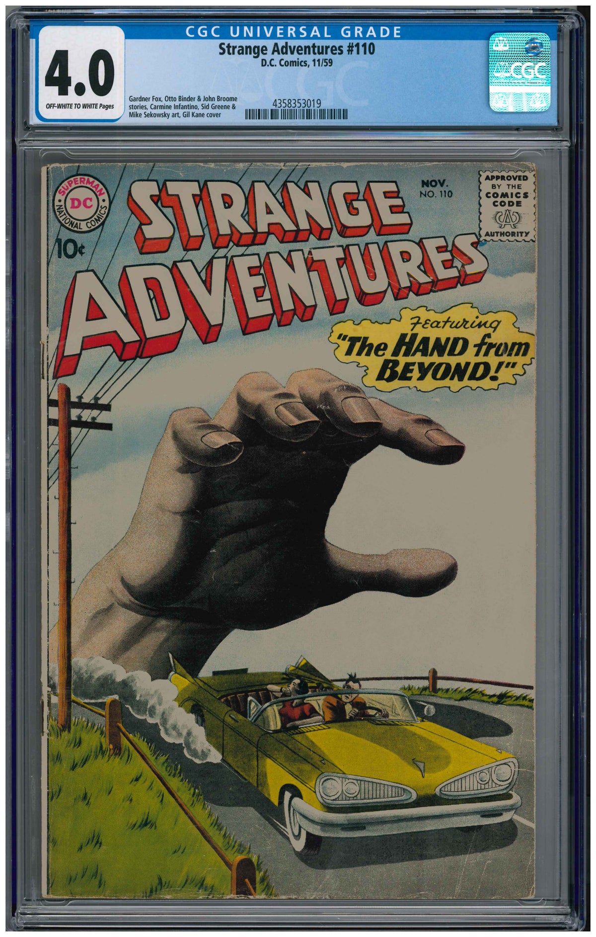 Strange Adventures #110