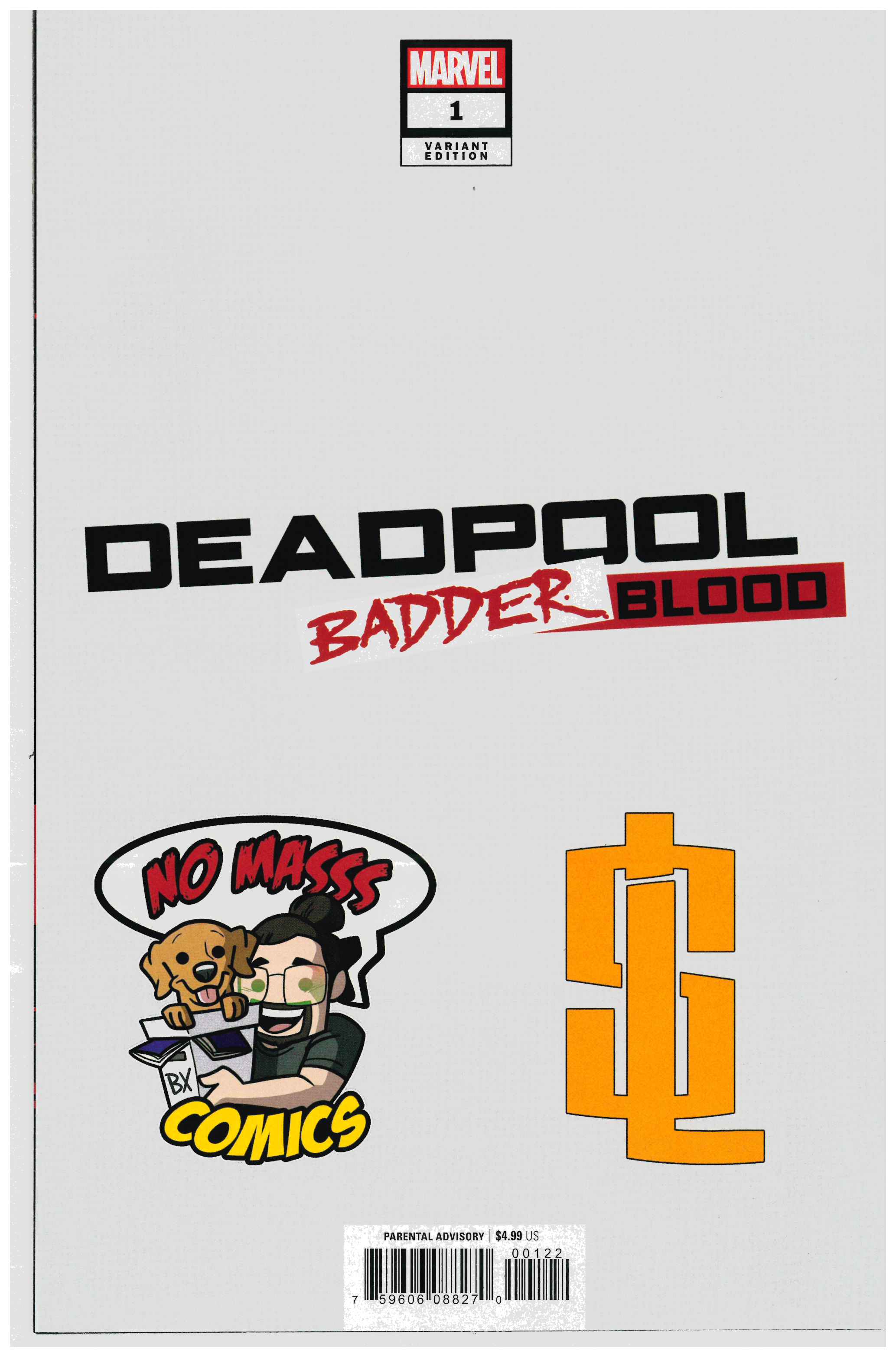 Deadpool Badder Blood #1 Rückseite