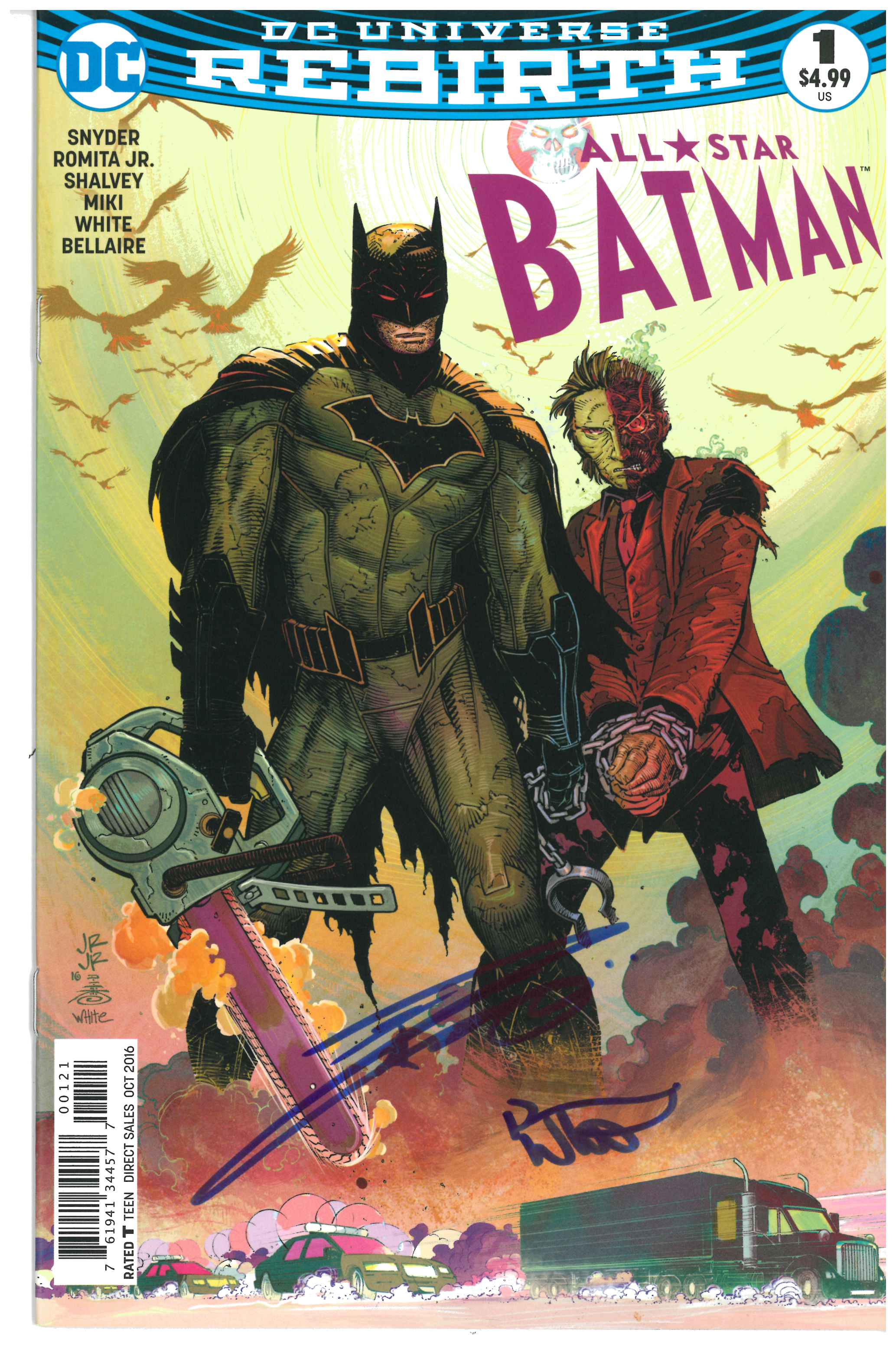 Batman #1 | Unterschrieben von Dean White & Danny Miki