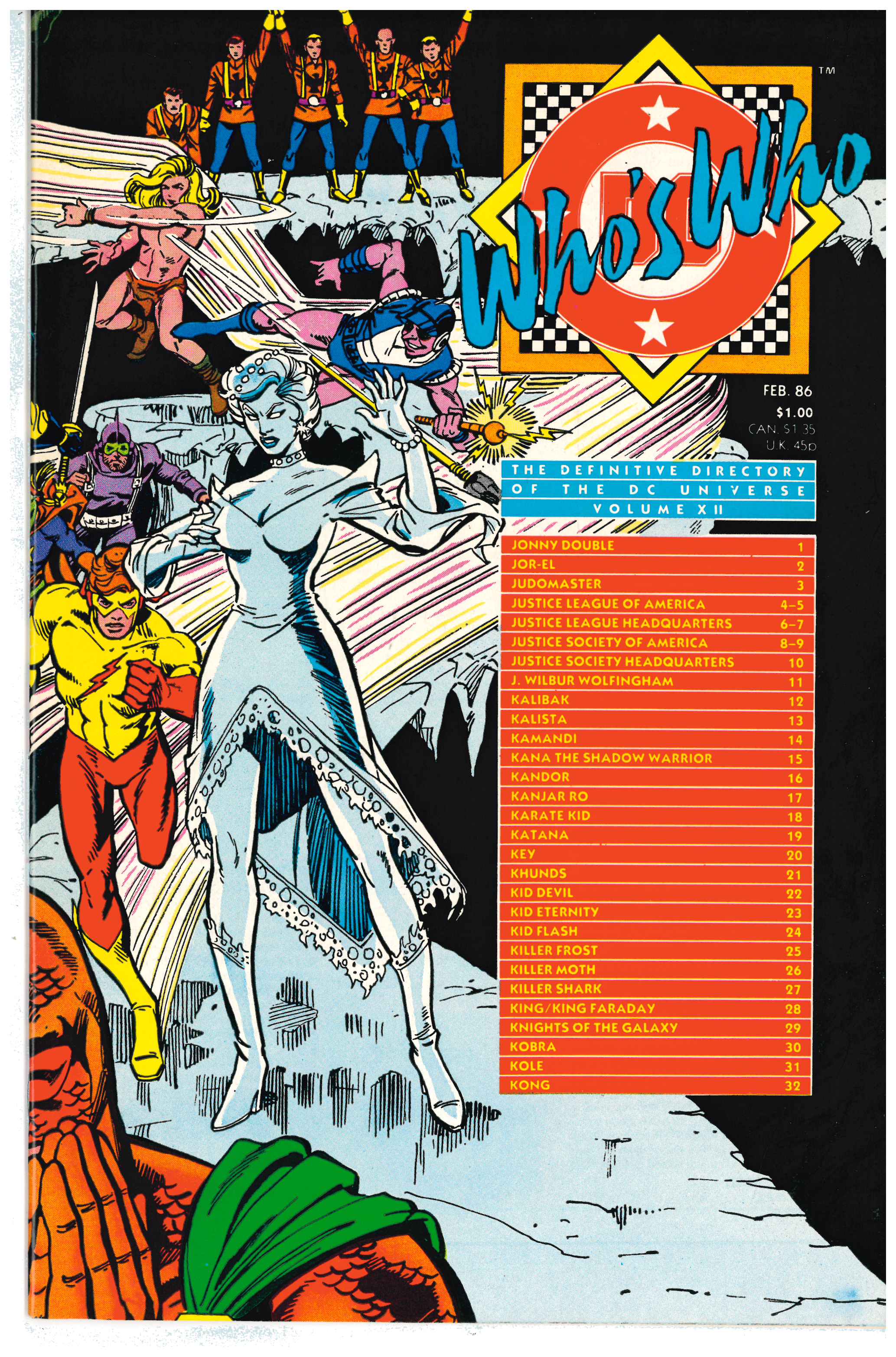 Who's Who: The Definitve Directory of the Dc Universe #12