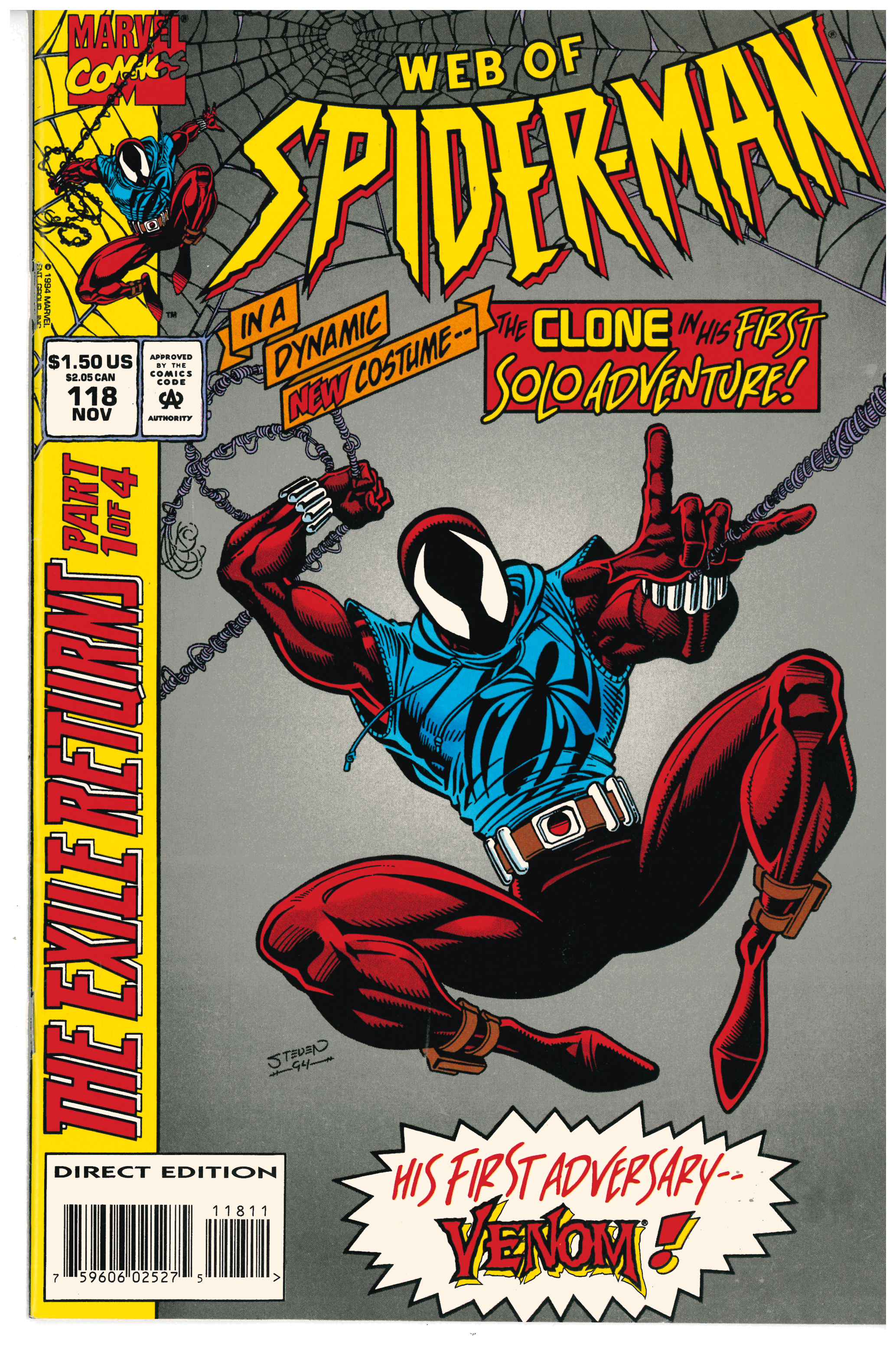 Web of Spider-Man #118 Rich-Text-Editor