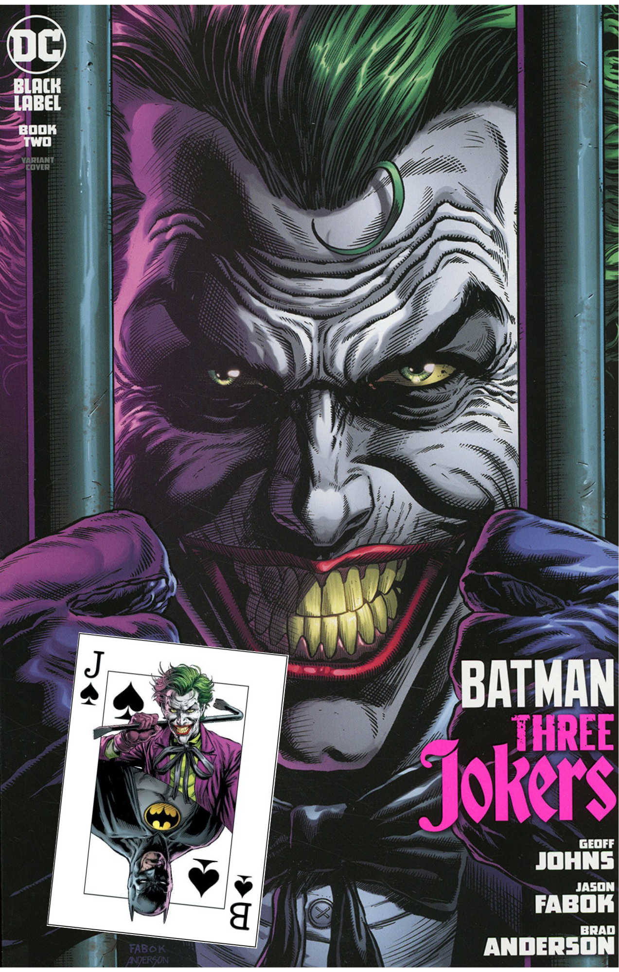 Batman Three Jokers #2 + Karte