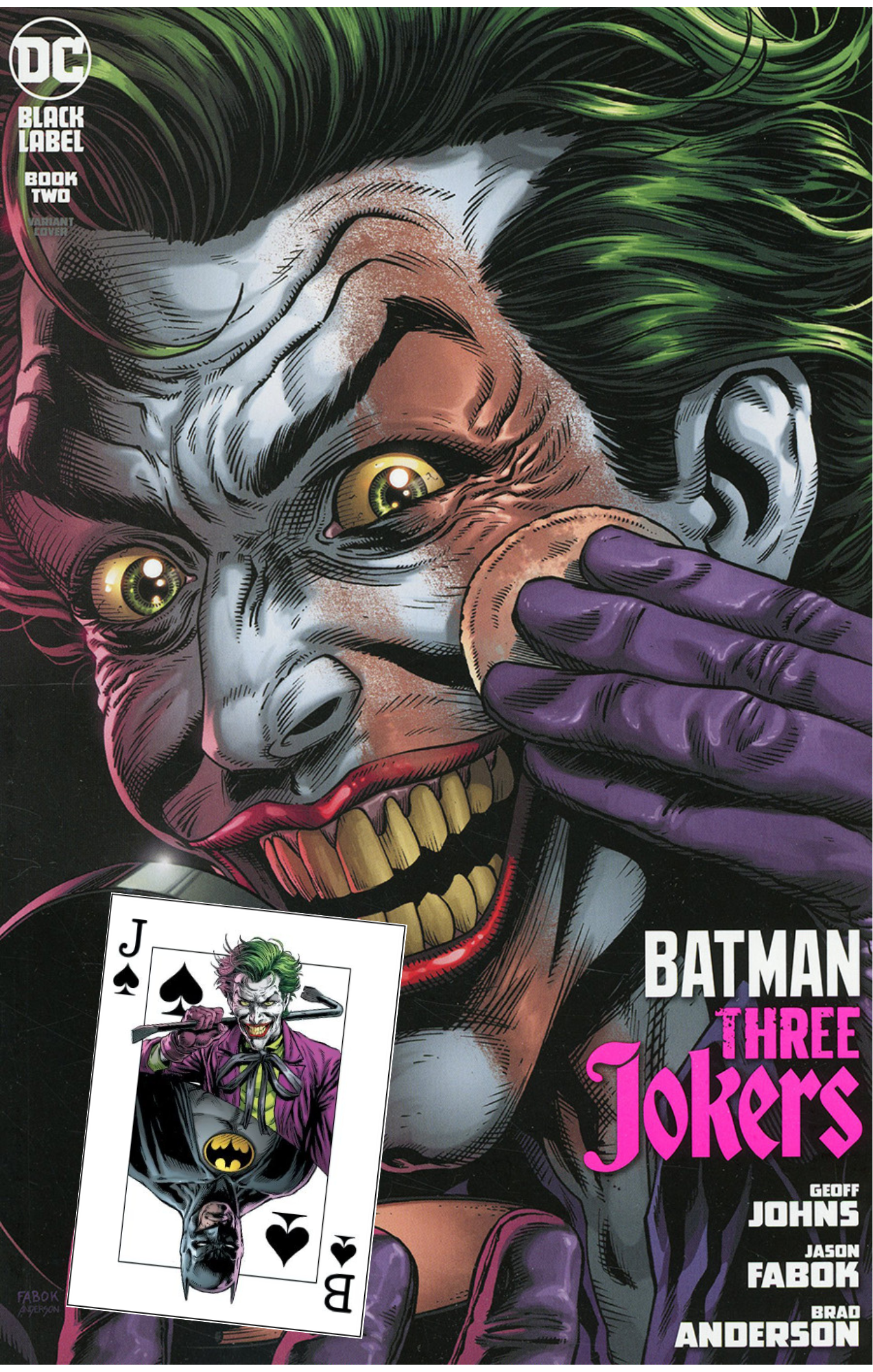 Batman Three Jokers #2 + Karte