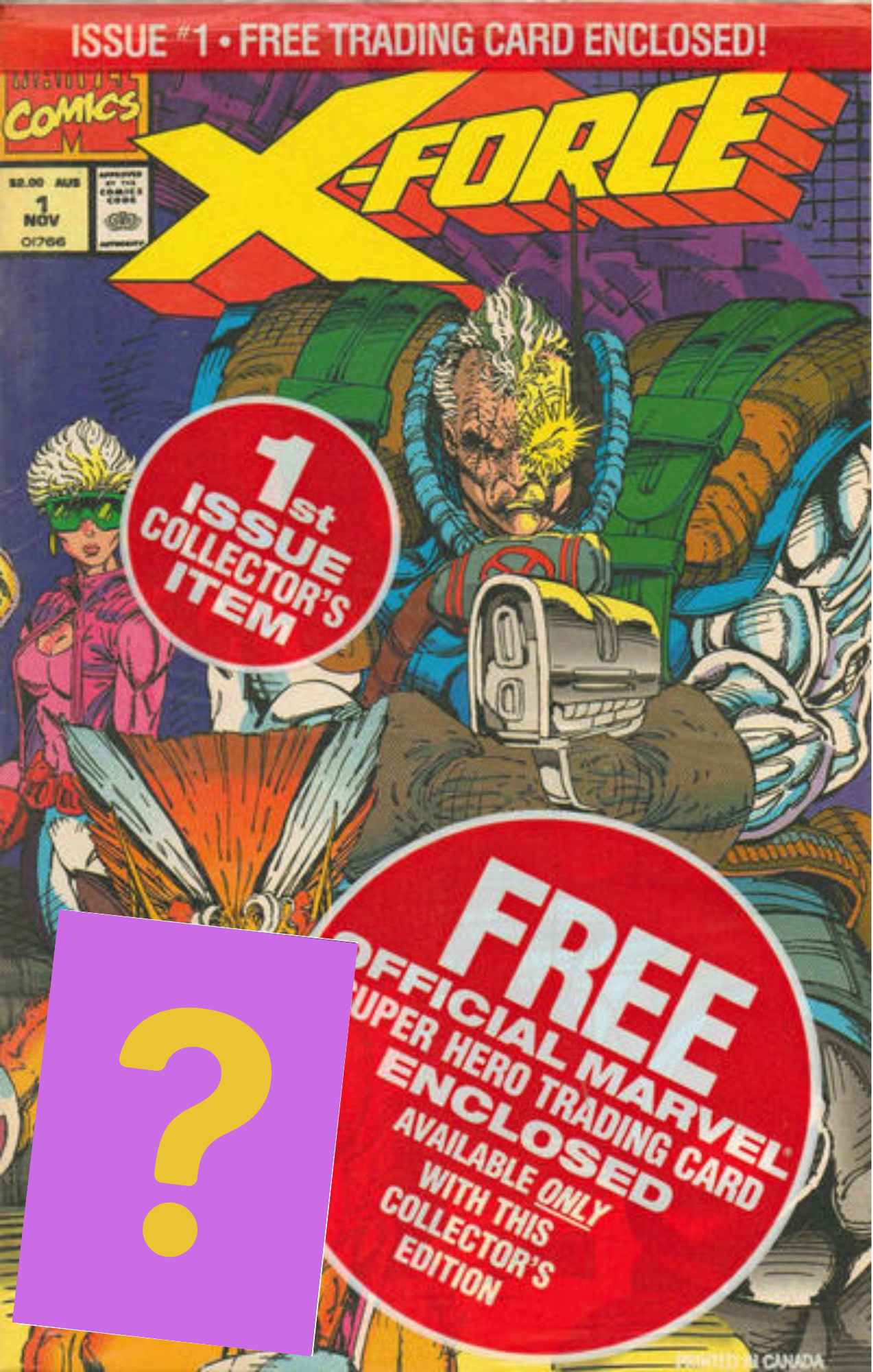 X-Force #1 + Trading Card