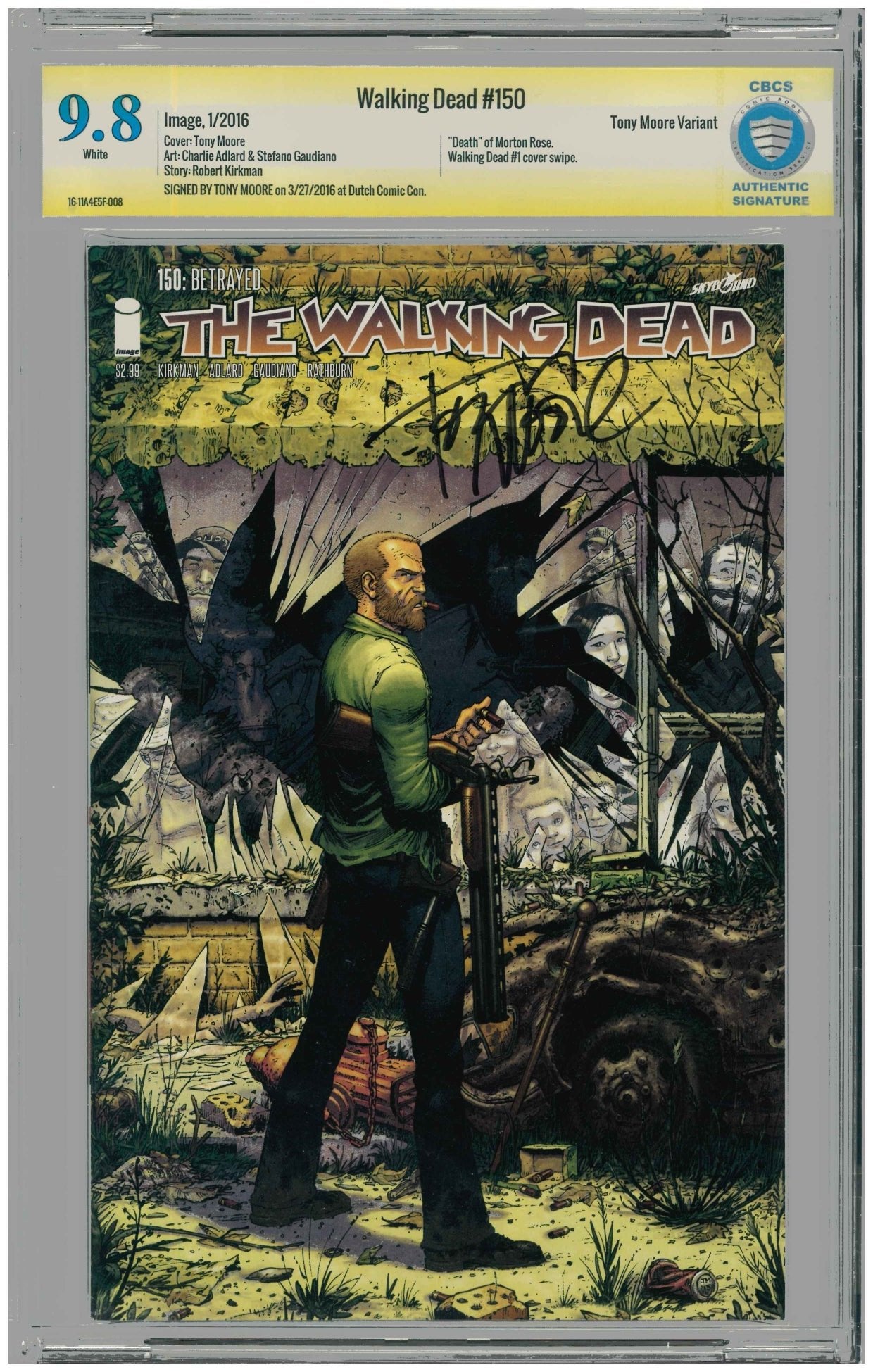 Walking Dead #150 | Unterschrieben von Tony Moore
