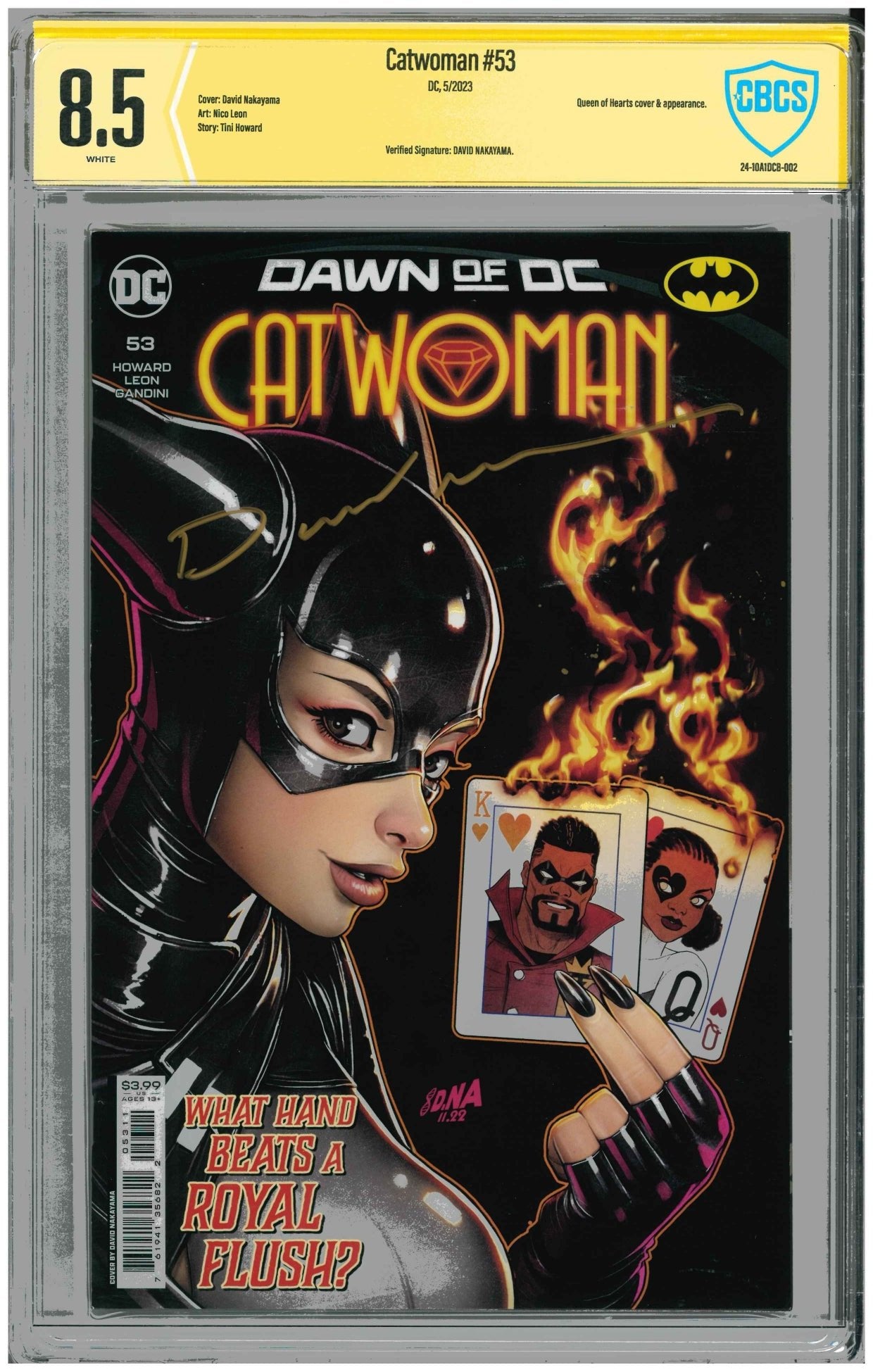 Catwoman #53 | Unterschrieben von David Nakayama