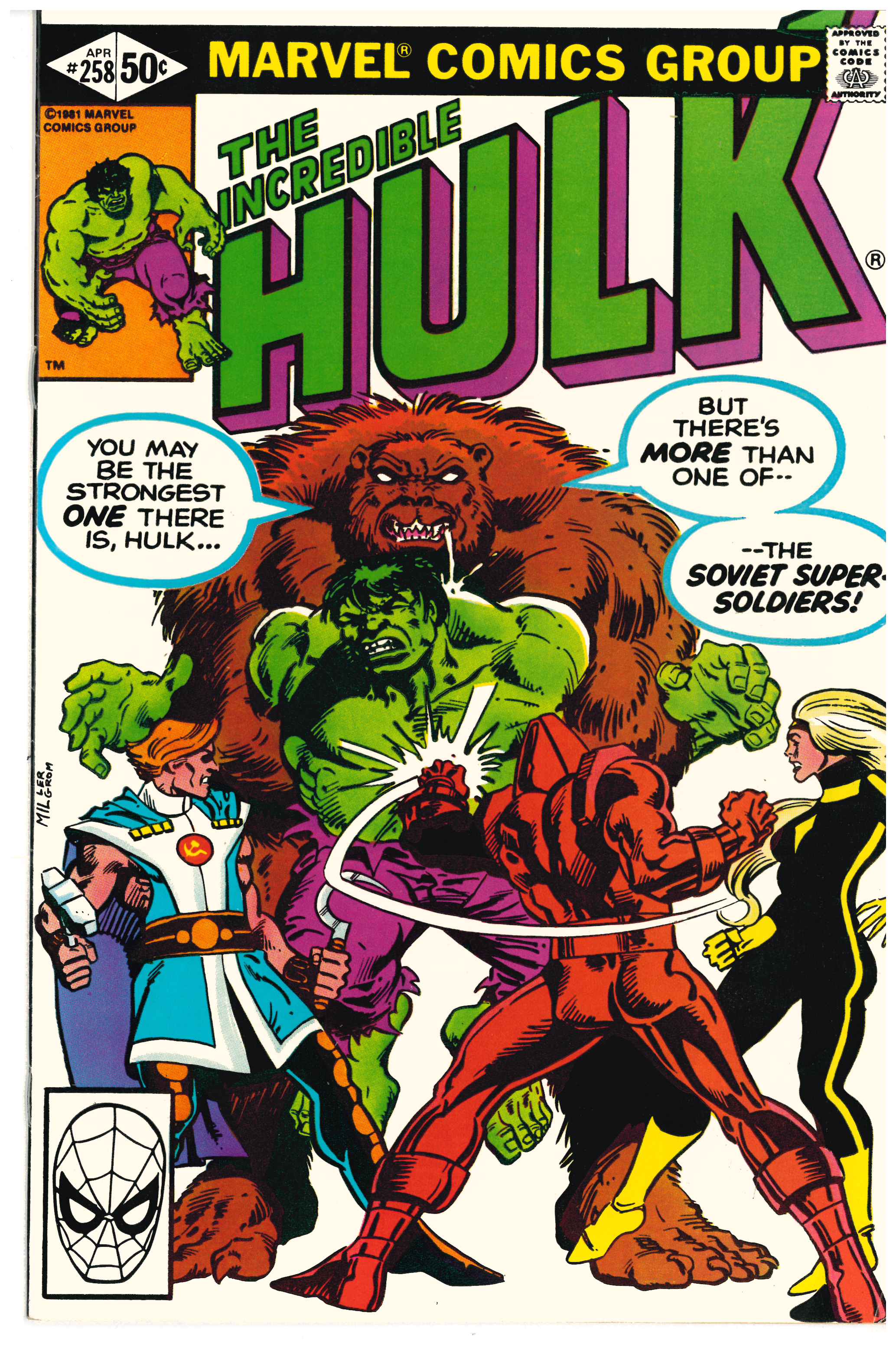 Incredible Hulk #258