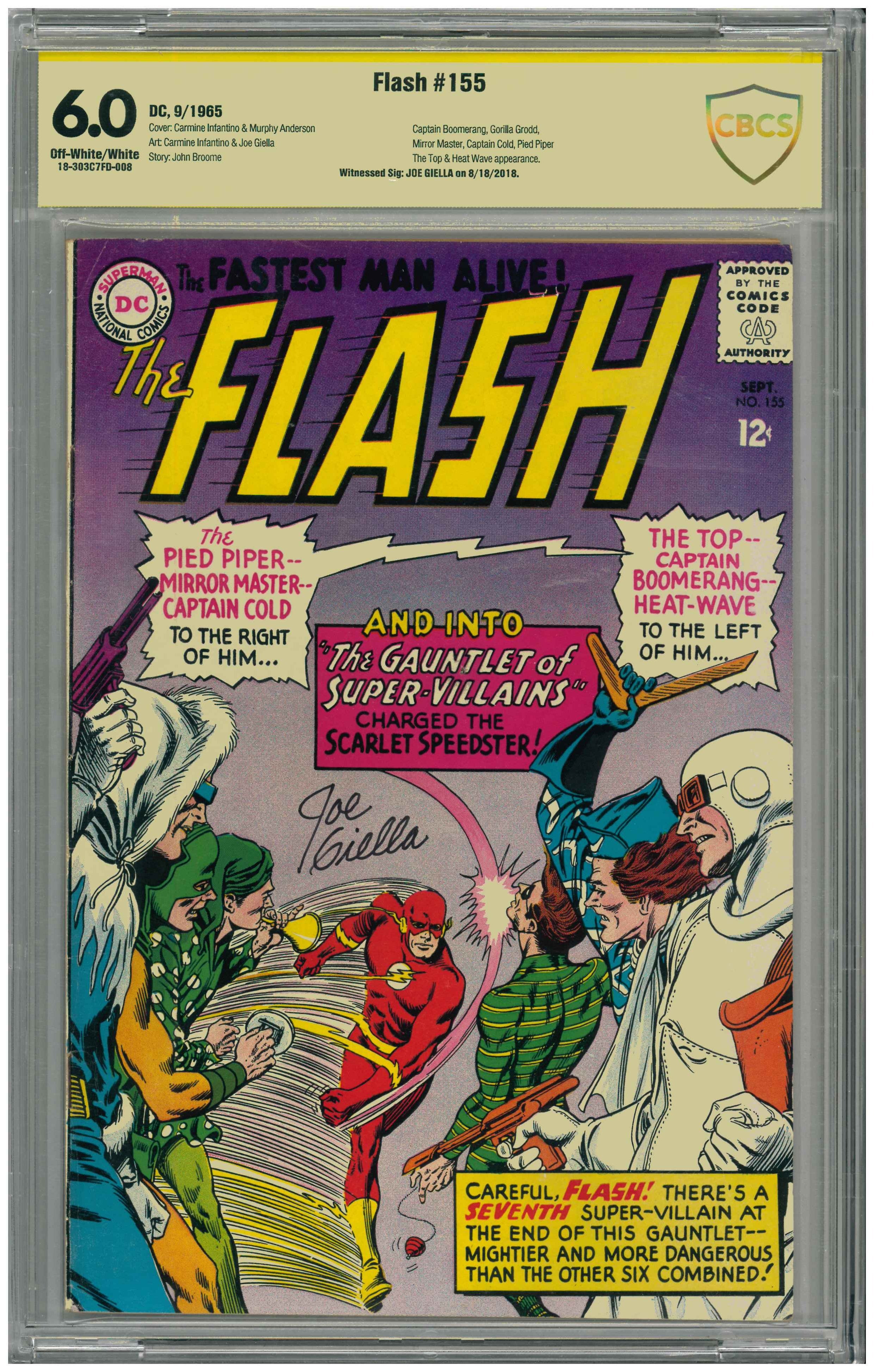 Flash #155 | Unterschrieben von Joe Giella