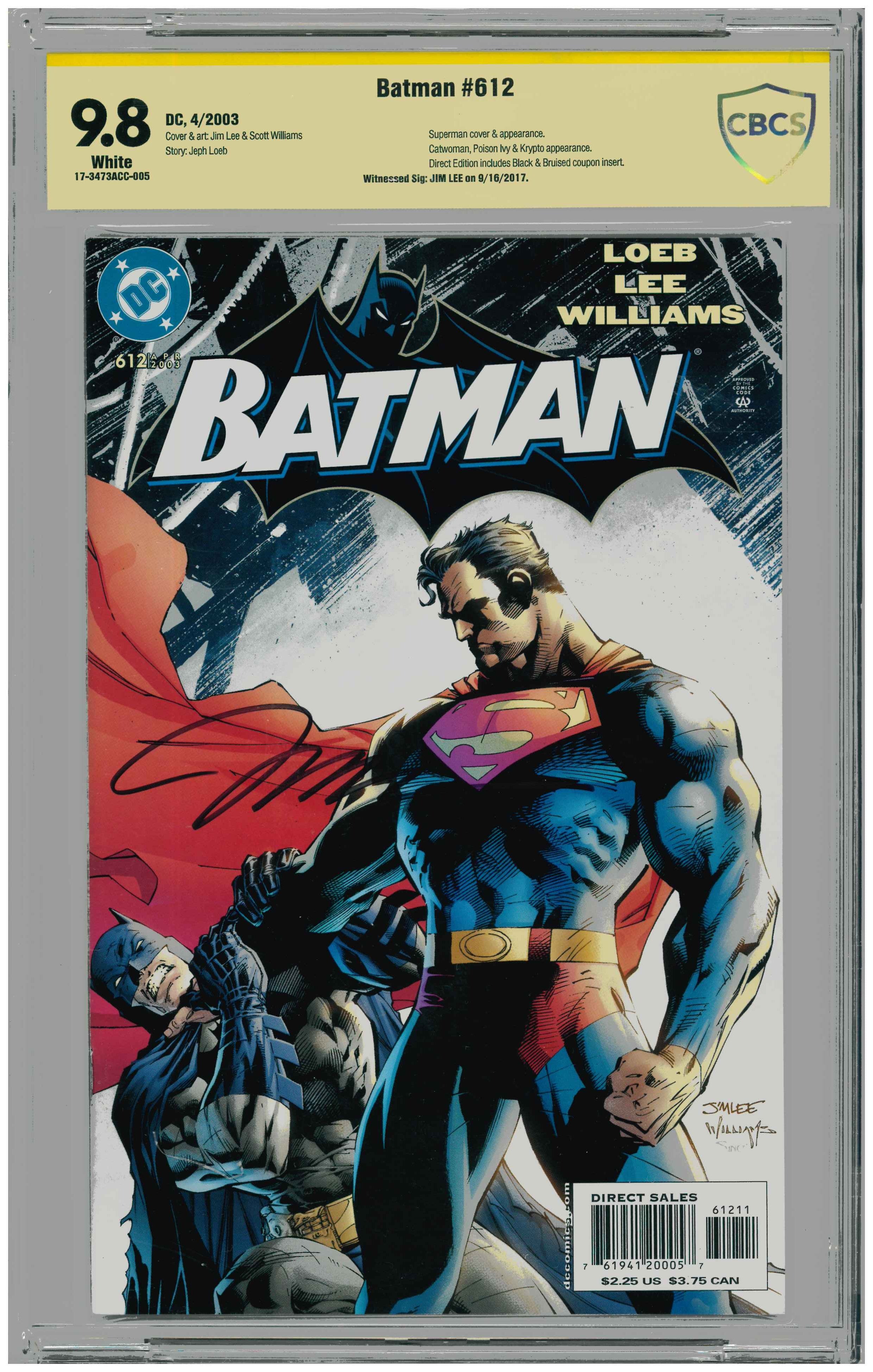 Batman #612 | Unterschrieben von Jim Lee