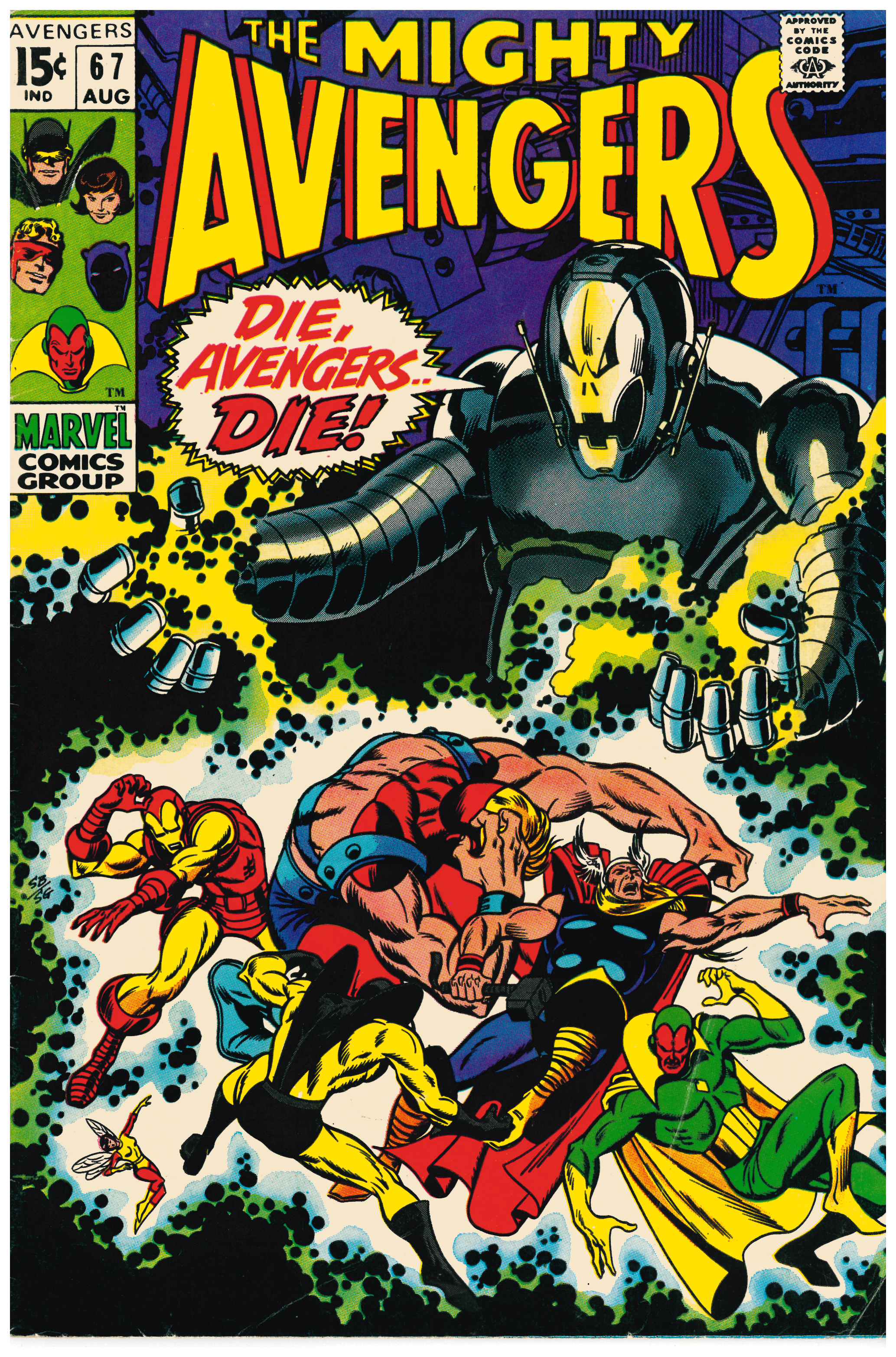 Avengers #67