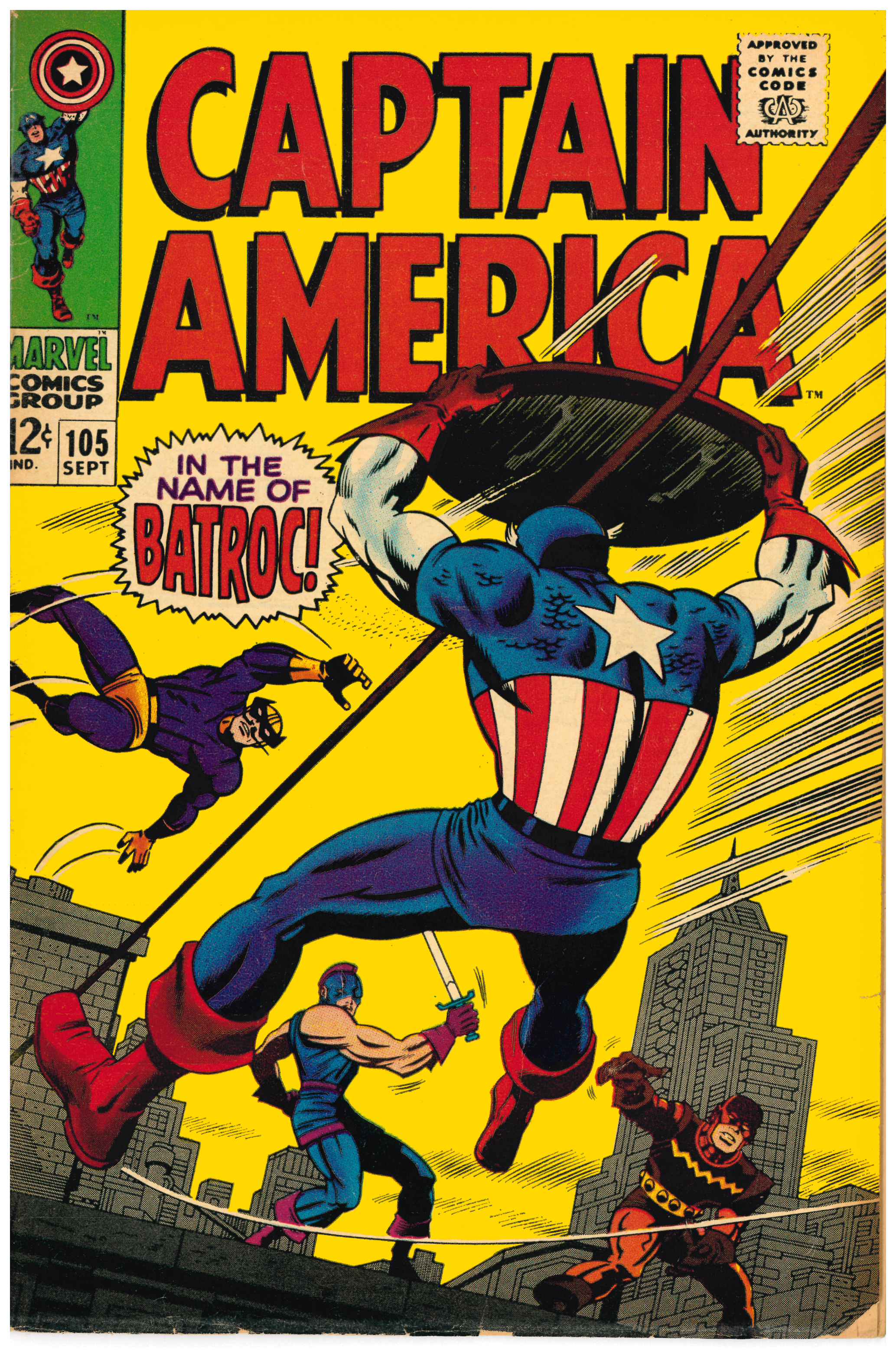 Captain America #105