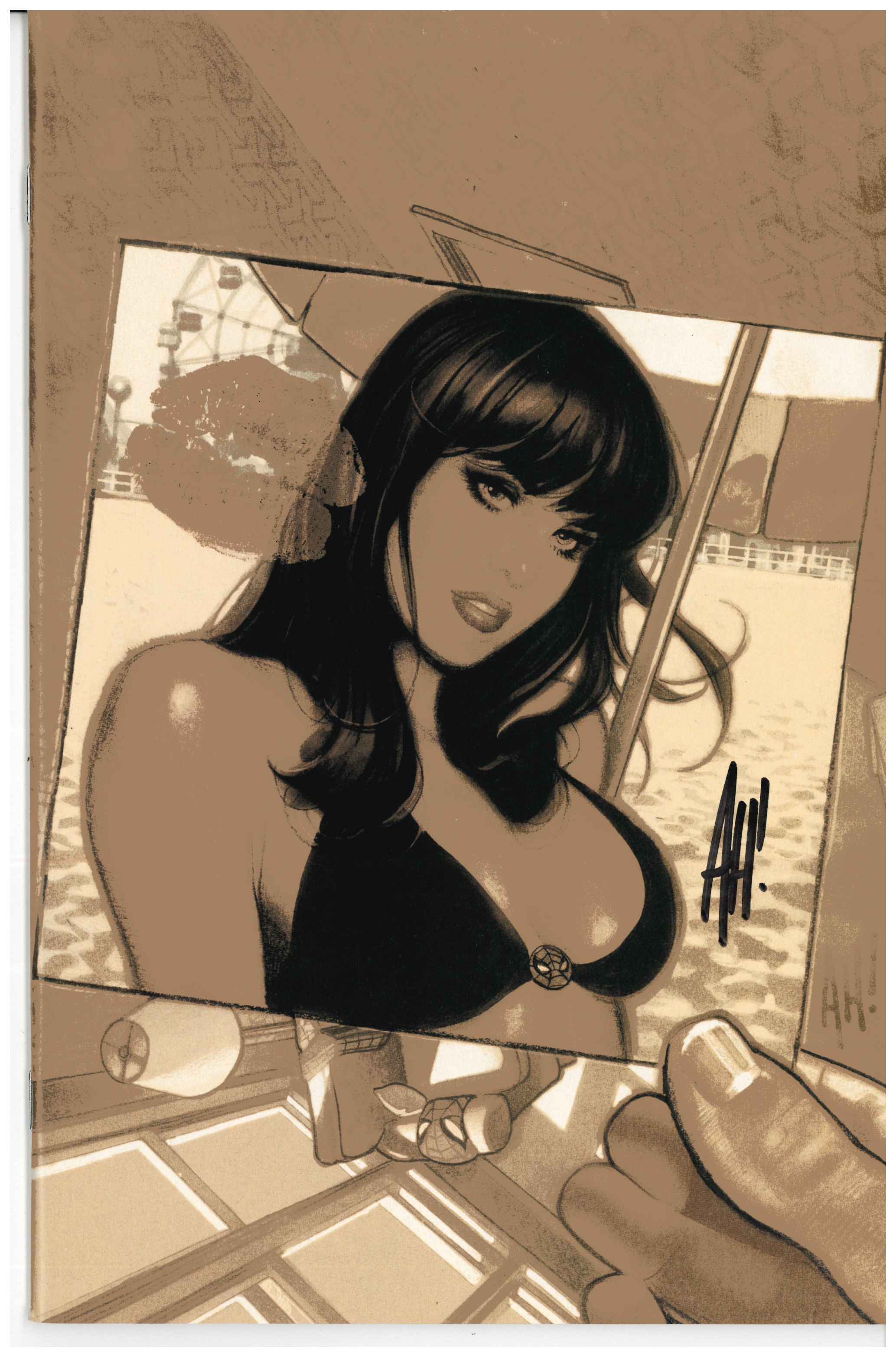 Amazing Spider-Man #800 | Signed by Adam Hughes