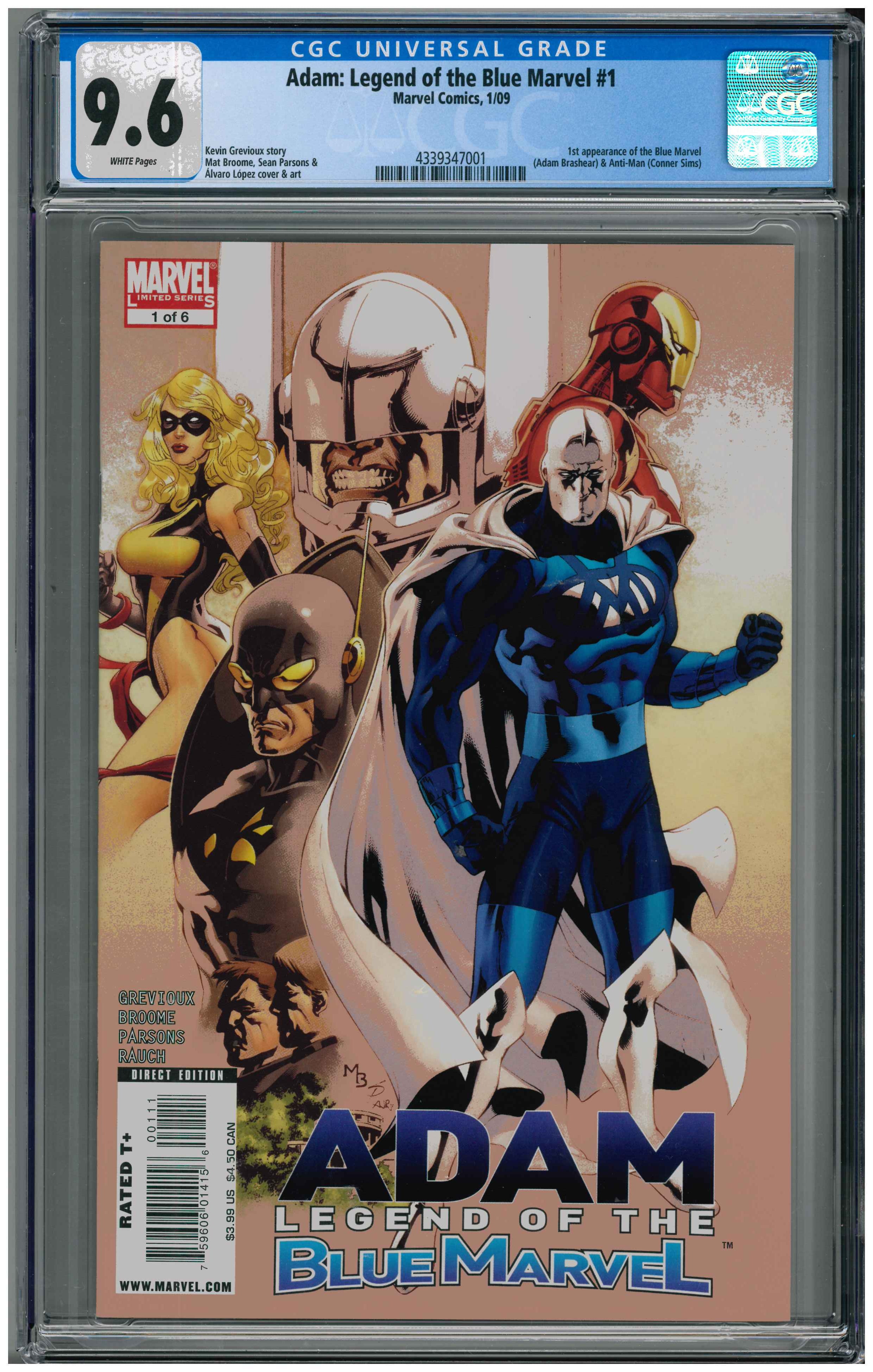 Adam: Legend of the Blue Marvel #1