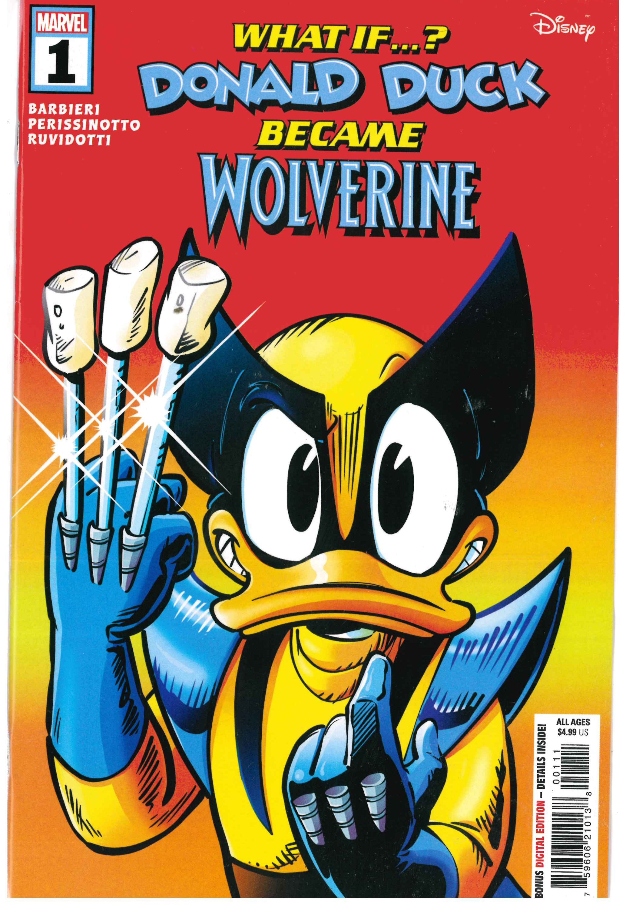 What if Donald Duck became Wolverine #1