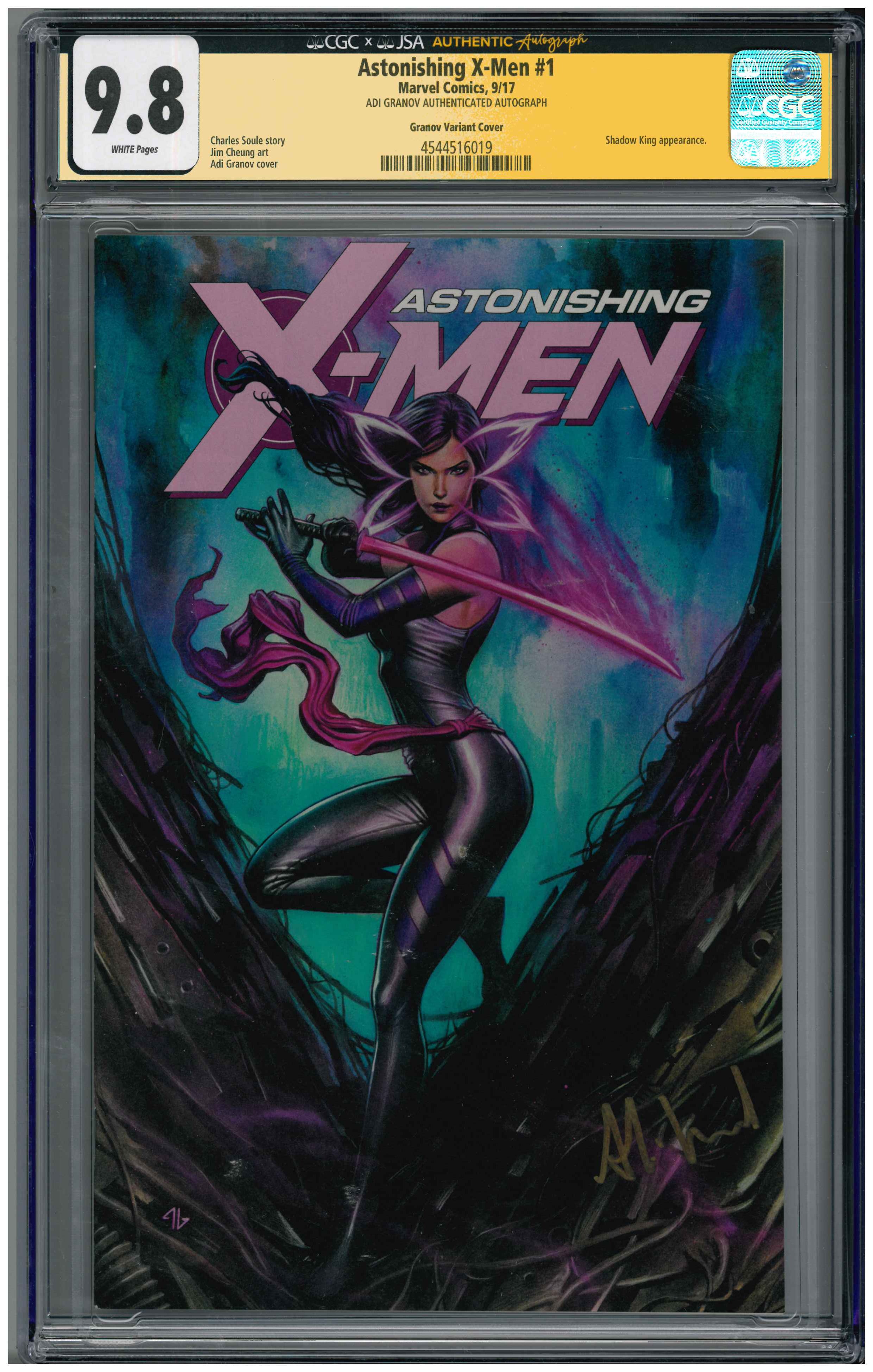 Astonishing X-Men #1 | Unterschrieben von Adi Granov