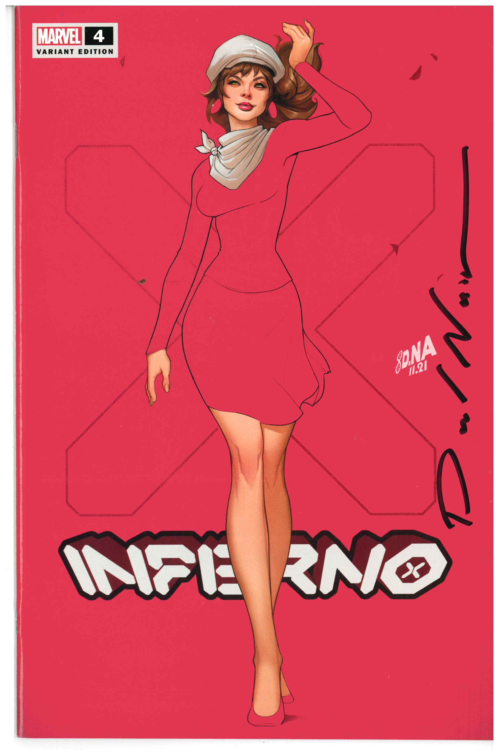 Inferno #4 | Unterschrieben von David Nakayama