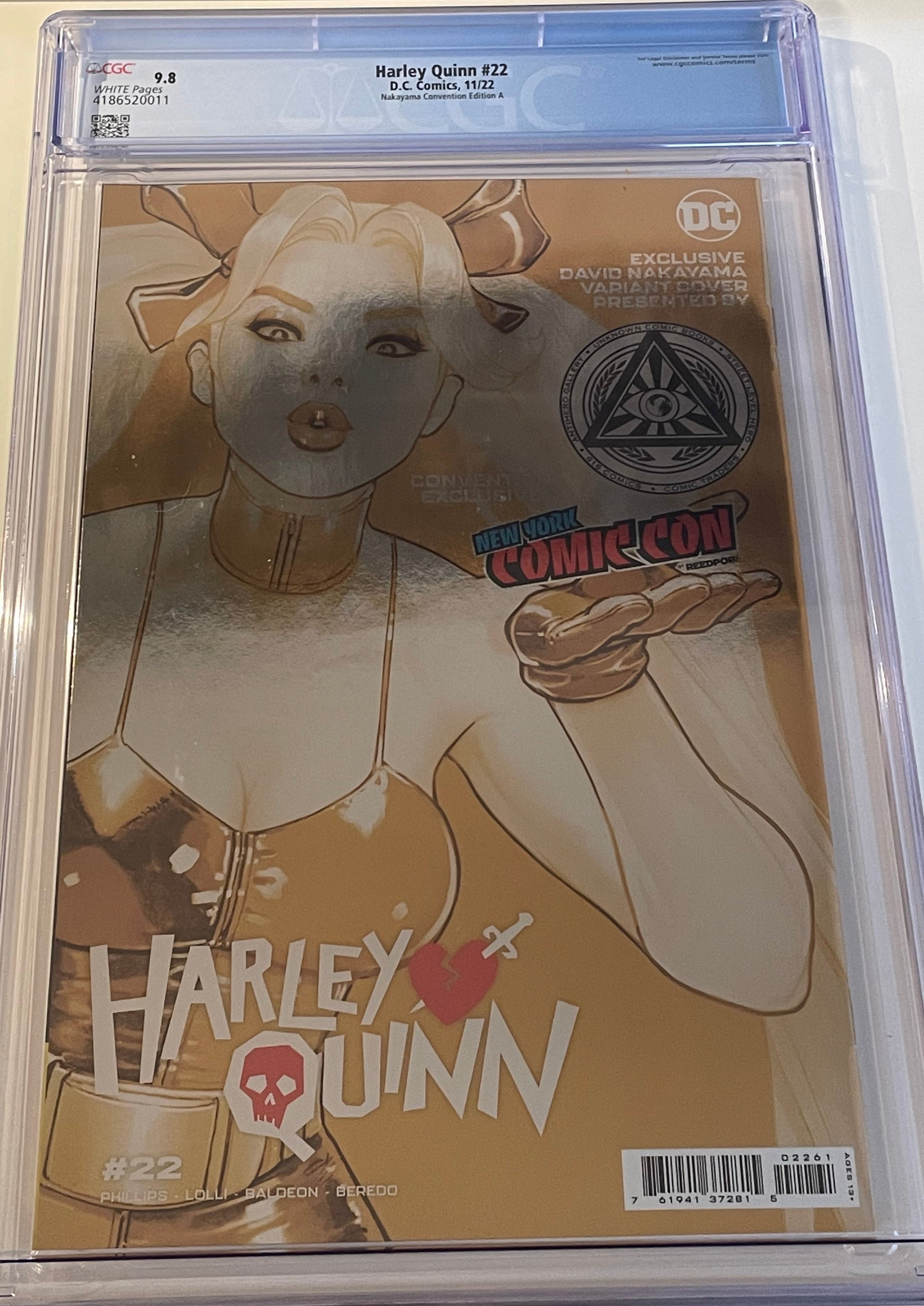 Harley Quinn #22 backside