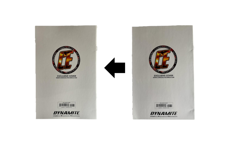 Reinigung & Pressen deiner Comics Beispiel Comic